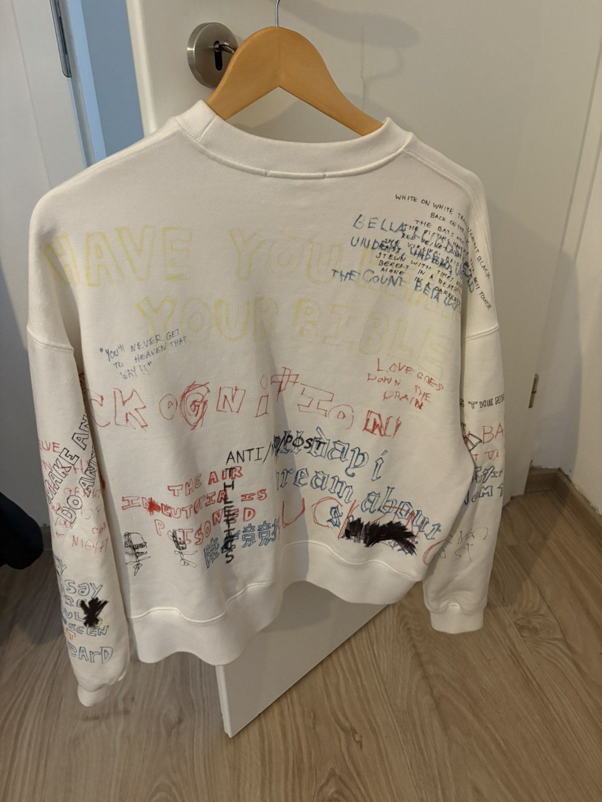 Yeezy Yeezy season 5 scribble crewneck Size US XS / EU 42 / 0 - 2 Thumbnail