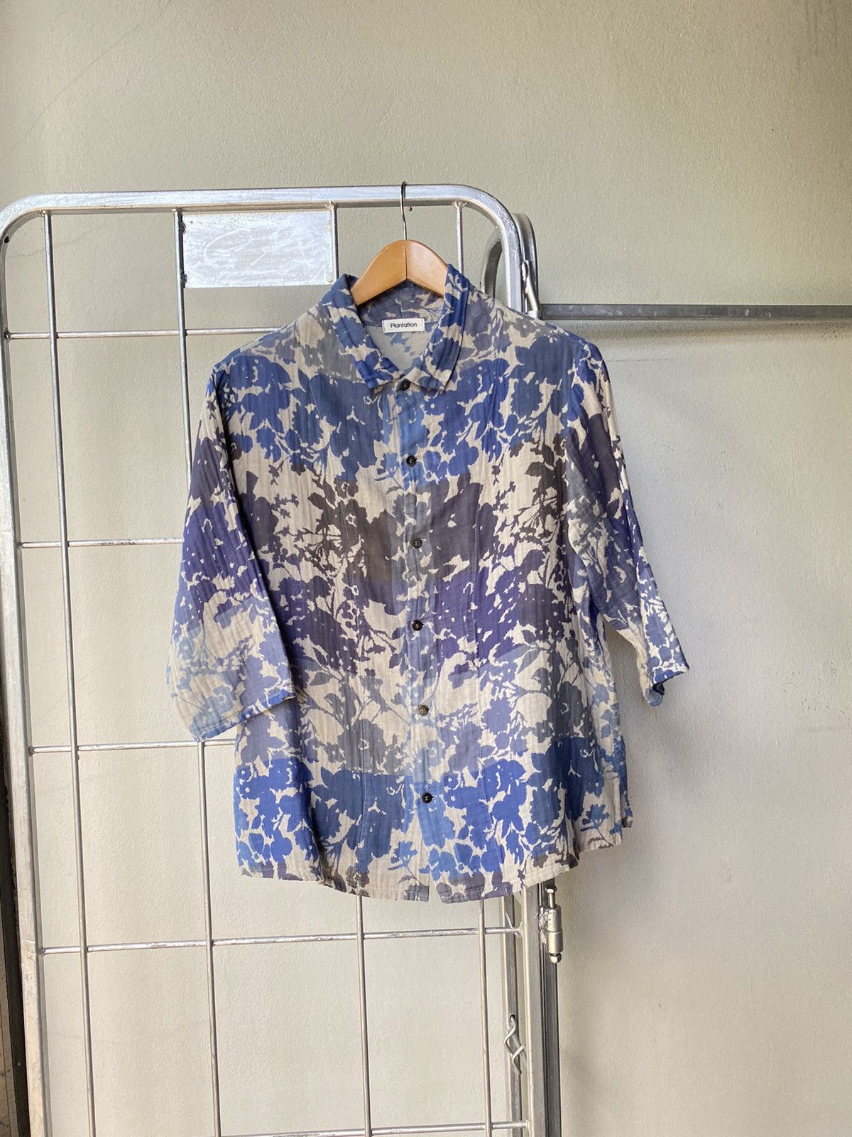 Issey Miyake Plantation floral printed shirt Size M / US 6-8 / IT 42-44 - 9 Thumbnail