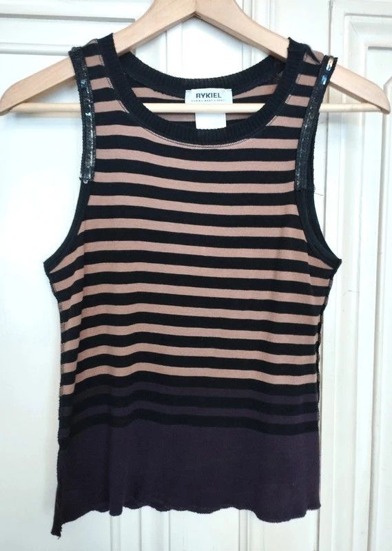 Sonia Rykiel Sonia Rykiel Top Pull T S/M Size M / US 6-8 / IT 42-44 - 1 Thumbnail
