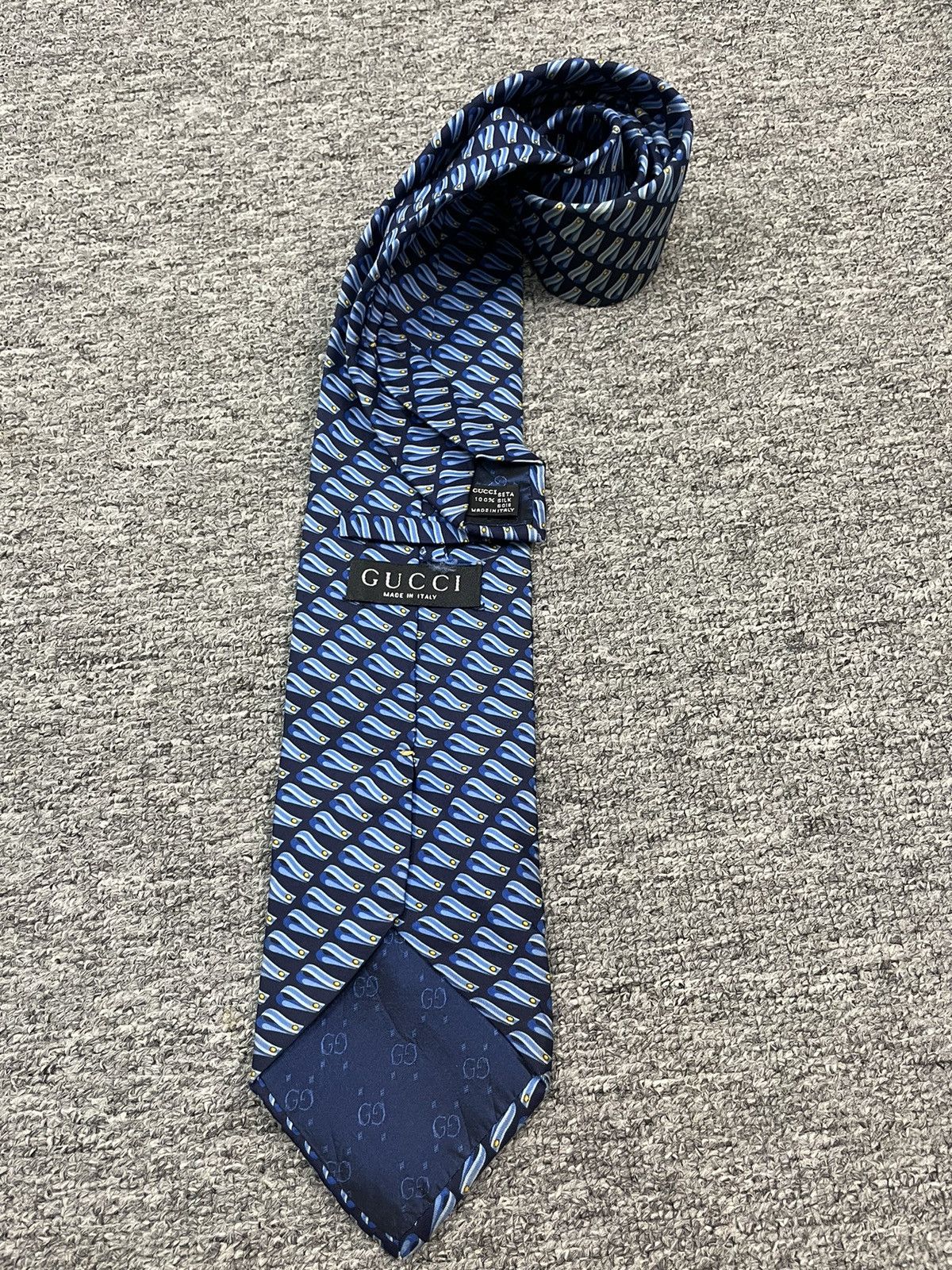 Gucci Vintage Gucci Silk Ties Made in Italy Size ONE SIZE - 5 Thumbnail
