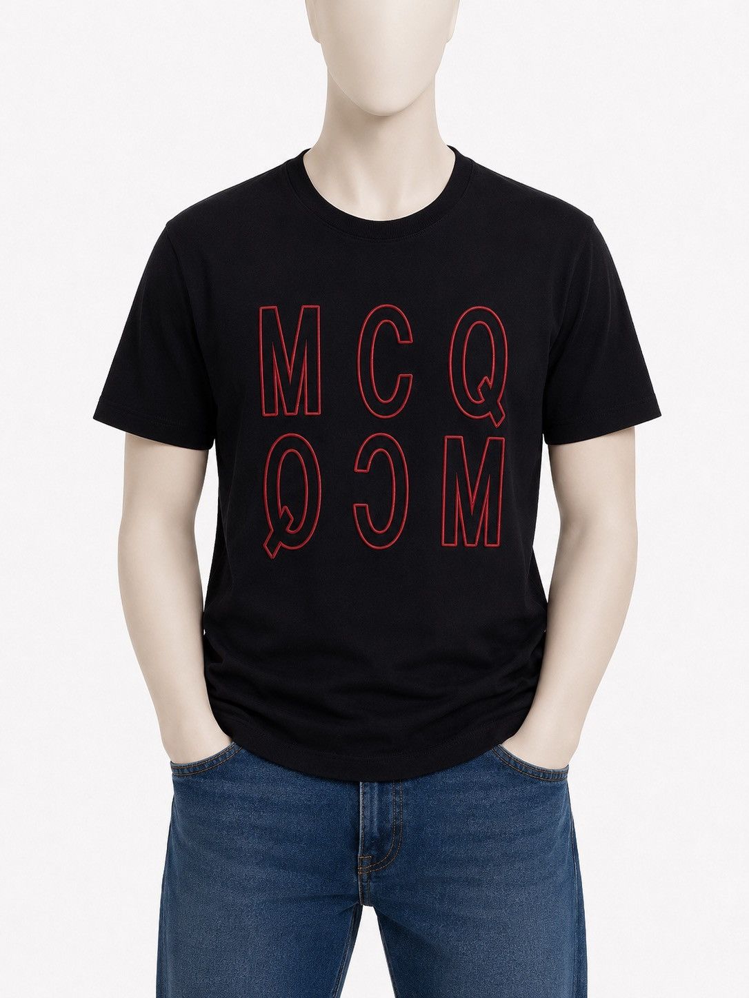 Alexander McQueen Alexander Mcqueen MCQ Black T-Shirt Size M Size US M / EU 48-50 / 2 - 1 Thumbnail
