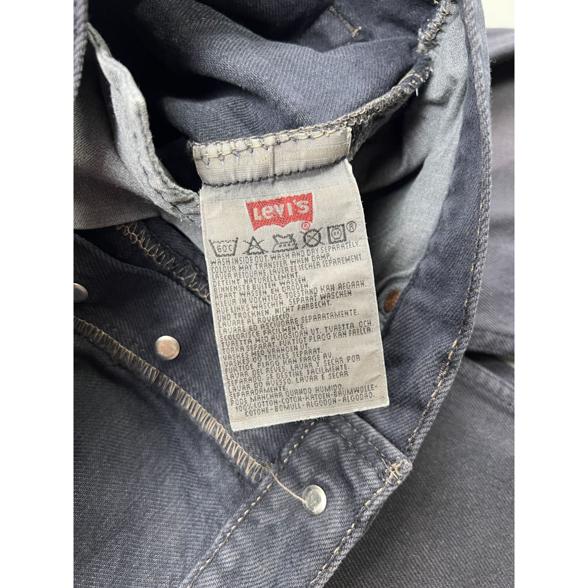 Levi's Vintage Clothing Levi’s 501 Made in UK Vintage Denim Jeans Pants (Y0914) Size US 36 / EU 52 - 7 Thumbnail