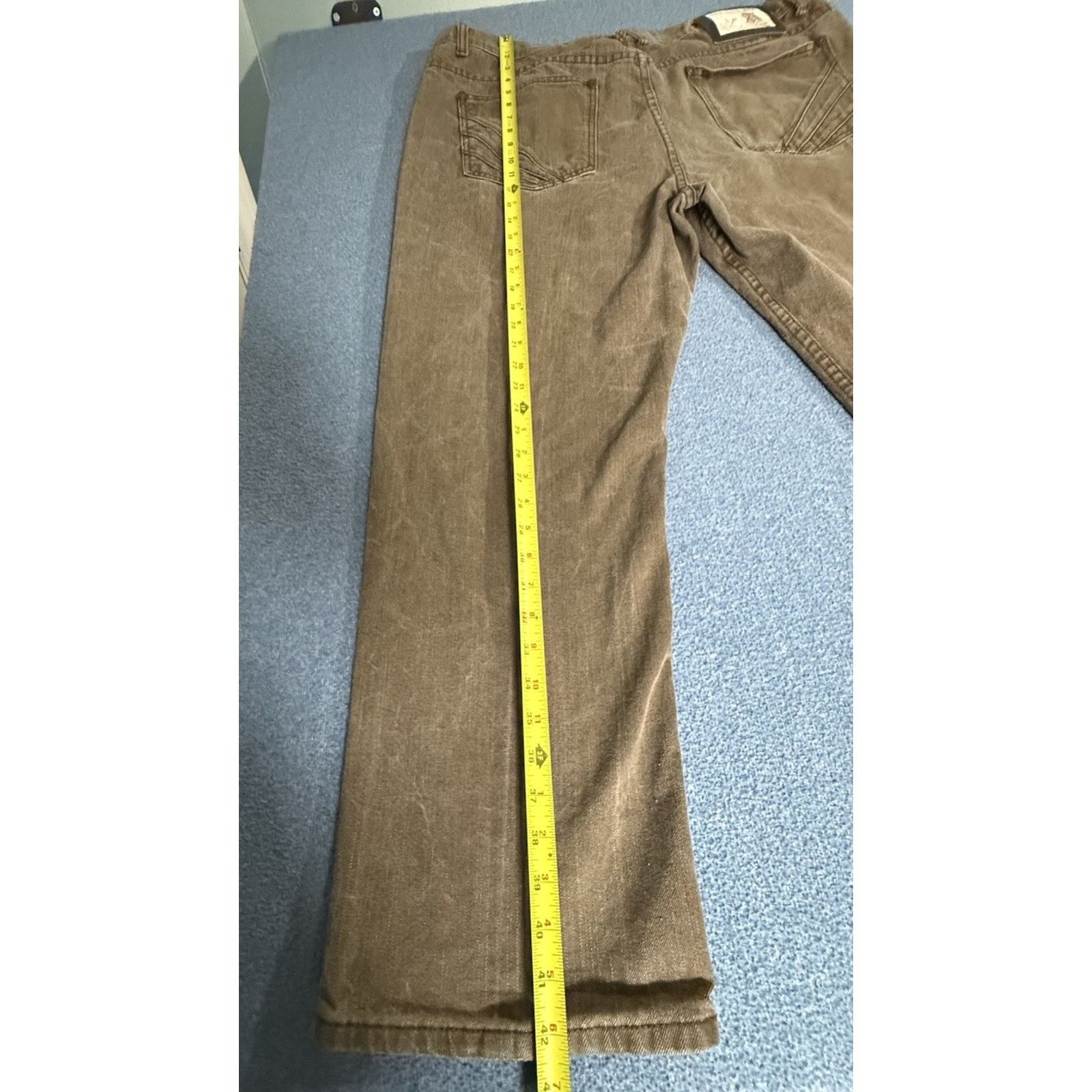 Akademiks Vtg Akademiks Jeans Mens 42x32 Brown Baggy Y2K Embroidered Size US 42 / EU 58 - 8 Thumbnail