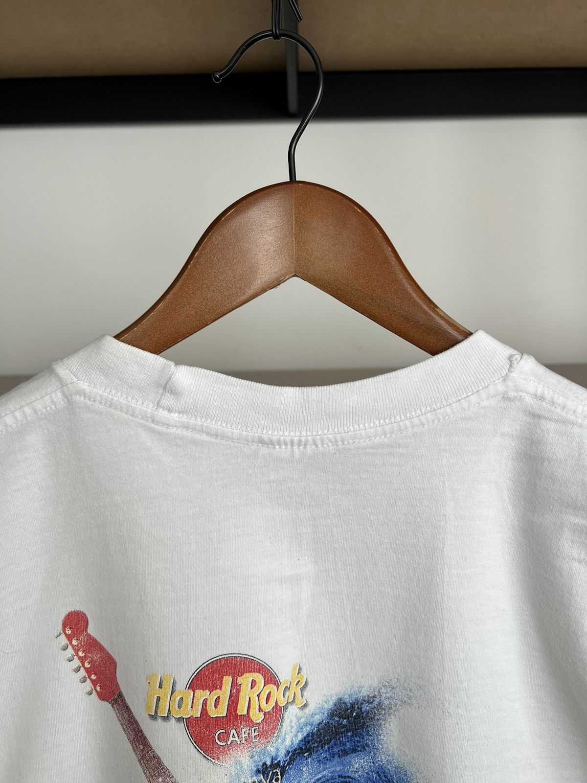 Hard Rock Cafe Vintage 90s Hard Rock Cafe Pattaya Surf White T-shirt Size US L / EU 52-54 / 3 - 15 Thumbnail