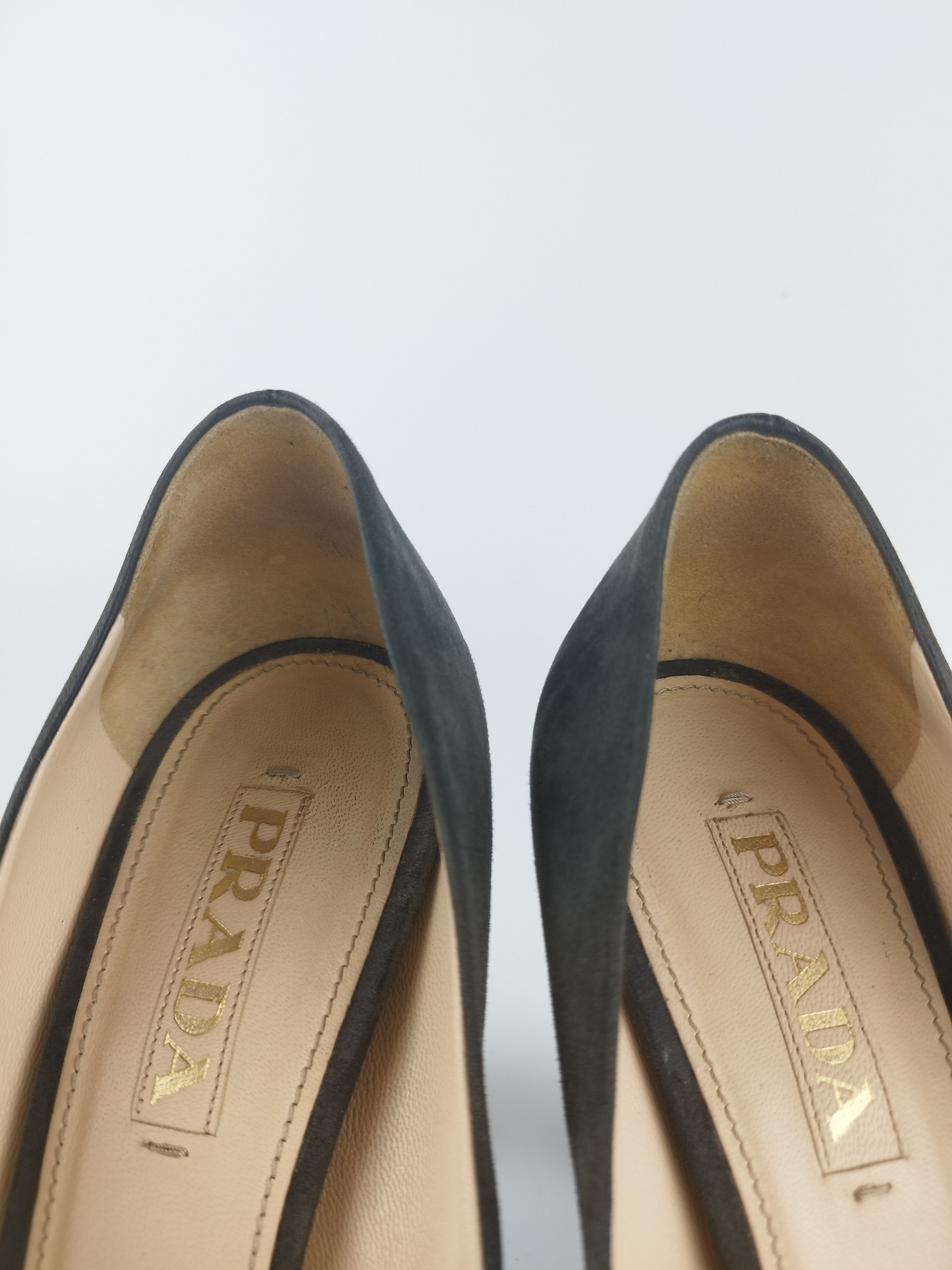 Prada Prada Suede two color high heels pumps Size US 6.5 / EU 39-40 - 7 Thumbnail