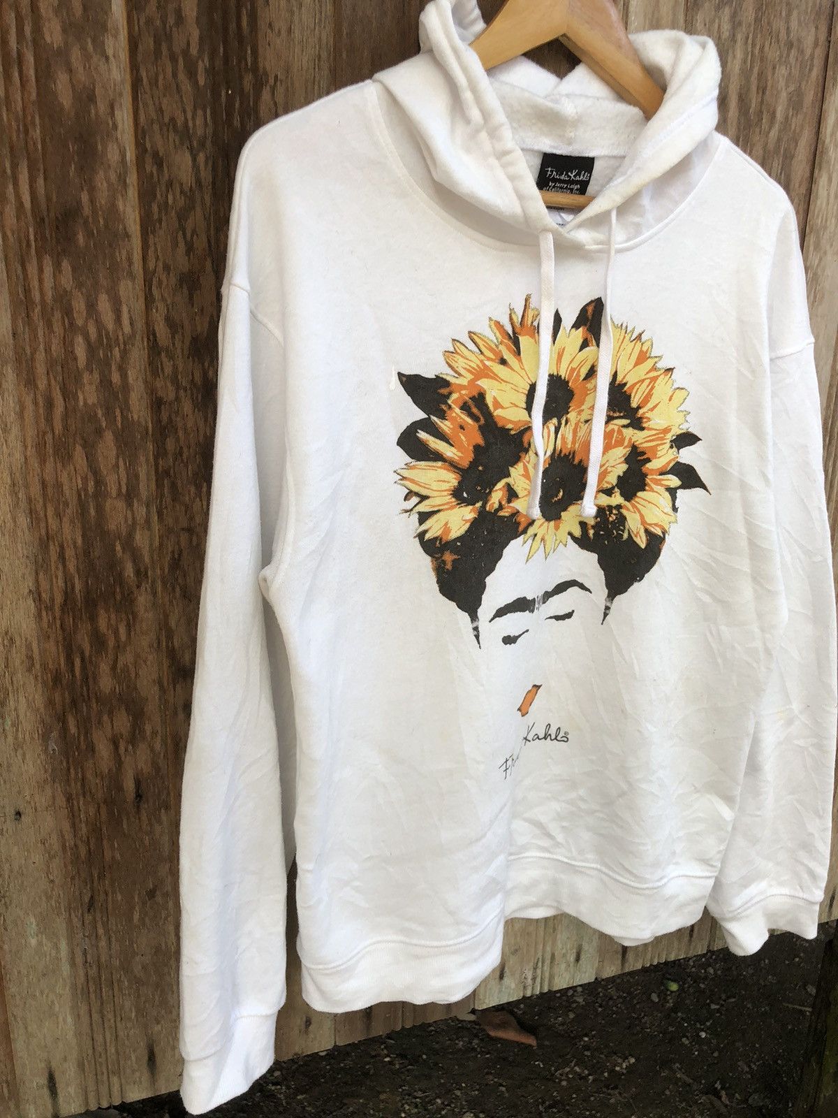 Designer × Vintage Vintage Art Frida Kahlo by Jerry Leigh Hoodie Size US L / EU 52-54 / 3 - 2 Thumbnail