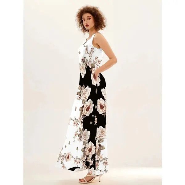 VIBE Vintage Flower Print New Casual Size ONE SIZE - 3 Thumbnail