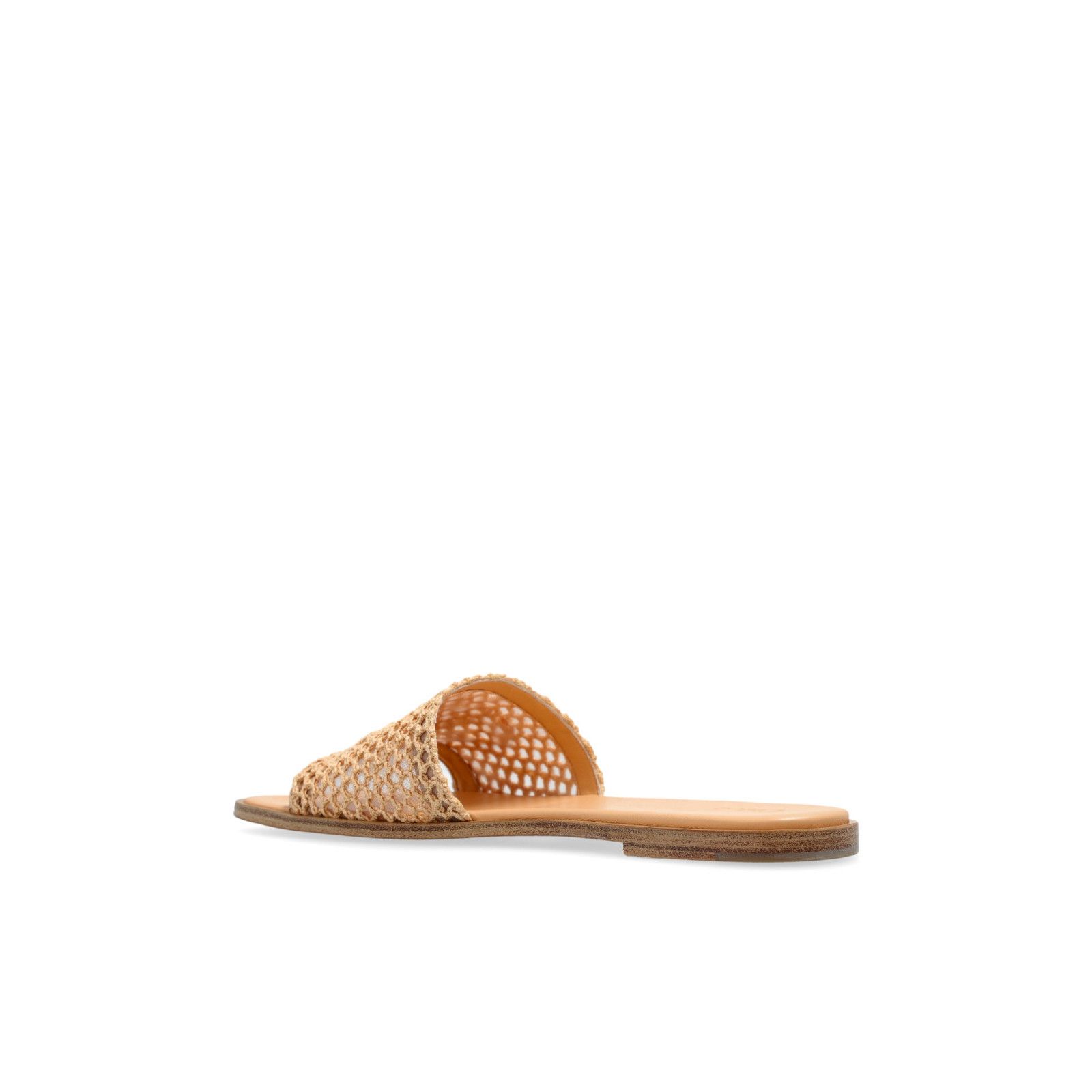 Chloe Chloe Flower Beige Raffia Leather Flip Flops New & Authentic Size US 11 / IT 41 - 3 Thumbnail