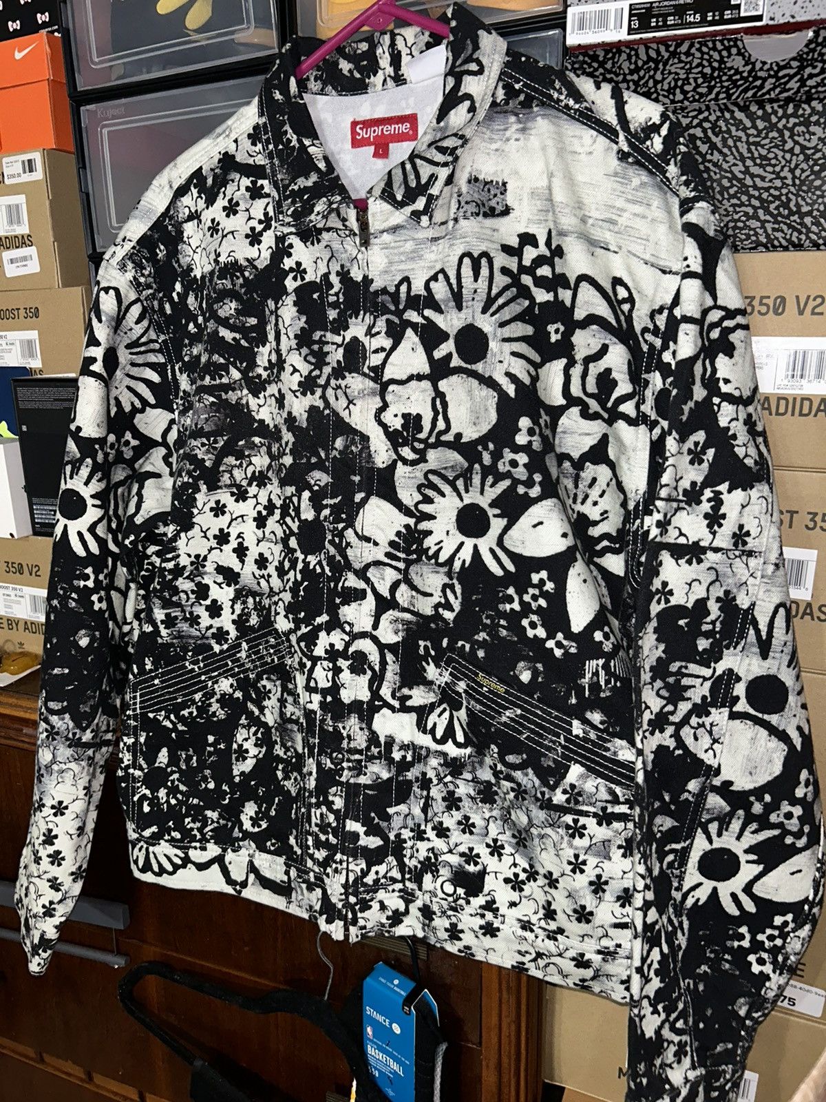 Supreme Supreme Christopher Wool Denim Work Jacket FW21 Large NEW Size US L / EU 52-54 / 3 - 2 Thumbnail