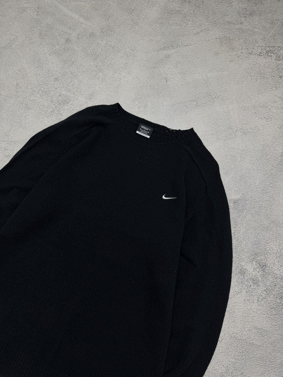 Nike Vintage Y2k Nike Wool Sweater Mini Swoosh 90’s Size US XL / EU 56 / 4 - 6 Thumbnail