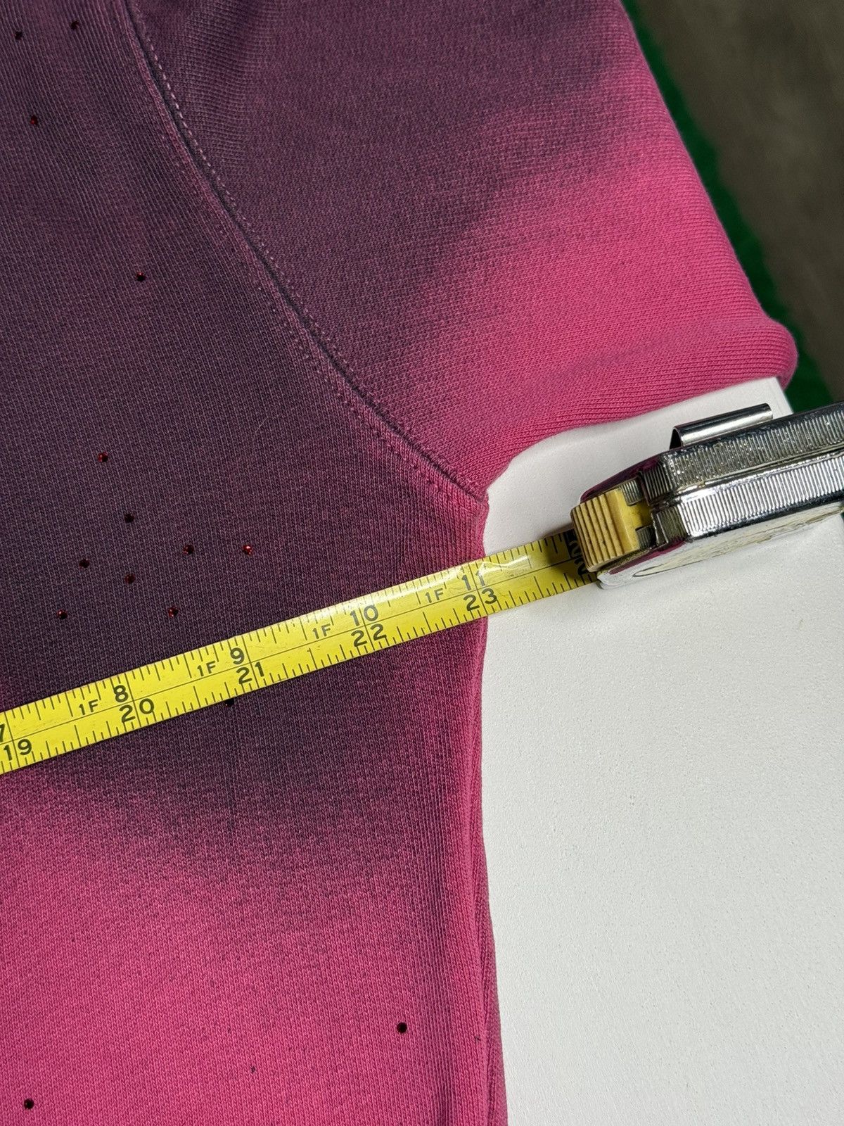 Off-White *RARE* Off-White Spray Hoodie “Fuchsia” [S] PREOWNED Size US S / EU 44-46 / 1 - 9 Thumbnail