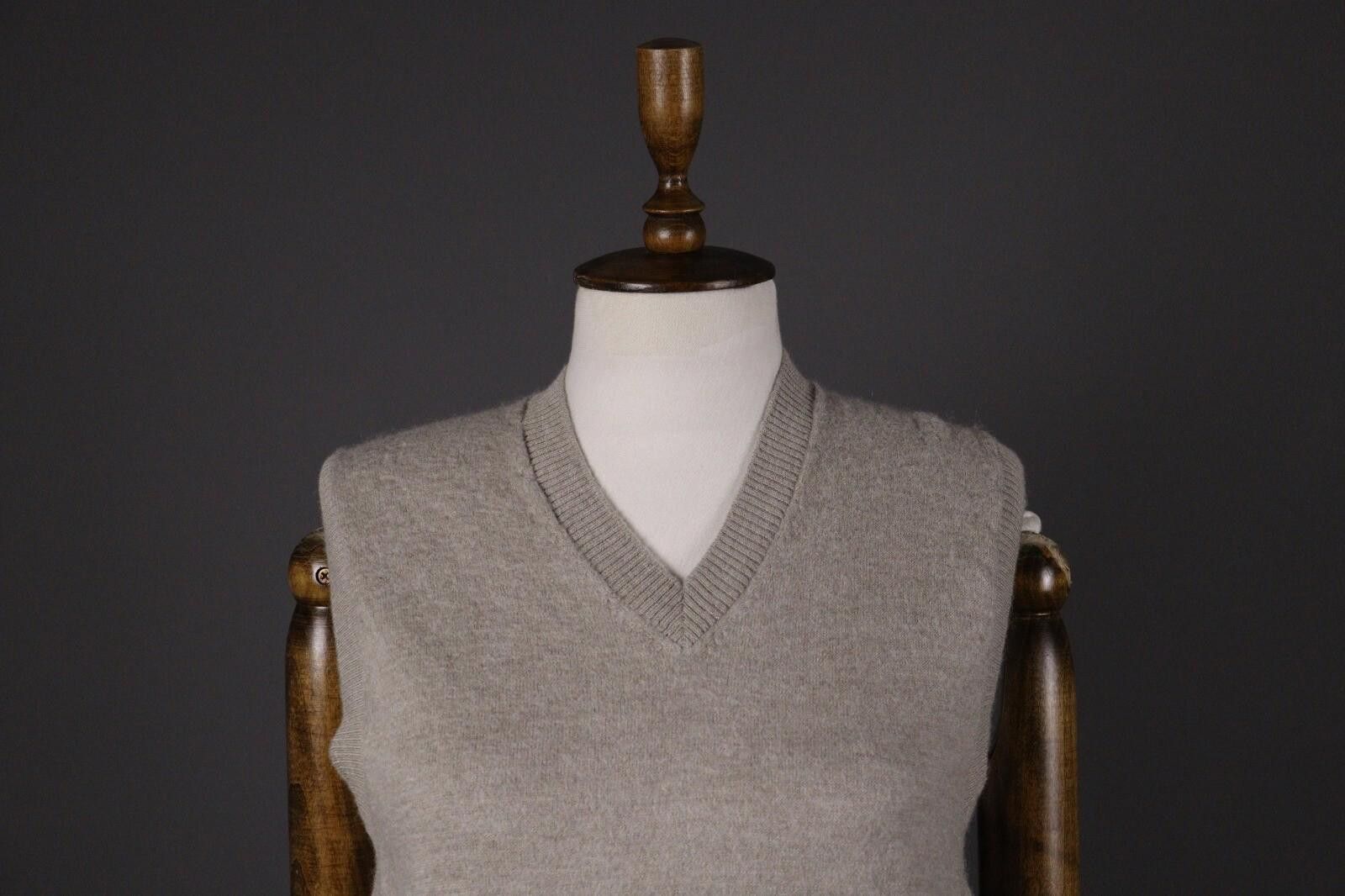 KUNA Kuna Gray Royal Alpaca Knit Vest Sweater Size XL Size XL / US 12-14 / IT 48-50 - 2 Thumbnail