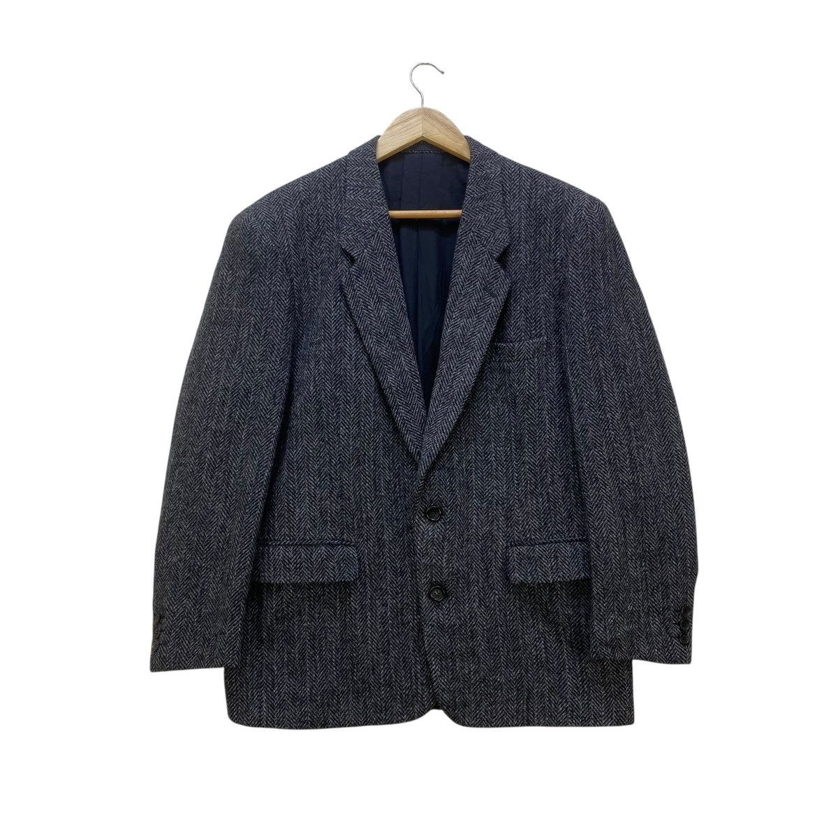 Harris Tweed 🔥Vintage Harris Tweed X Ppfm Peyton Place Herringbone Wool Size US M / EU 48-50 / 2 - 1 Thumbnail