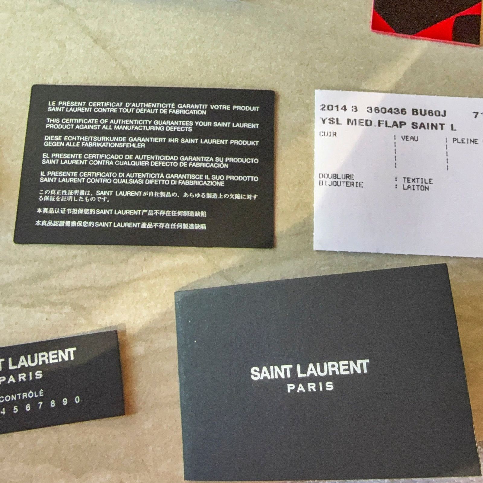 Saint Laurent Paris Saint Laurent Heart Print Clutch Size ONE SIZE - 10 Thumbnail