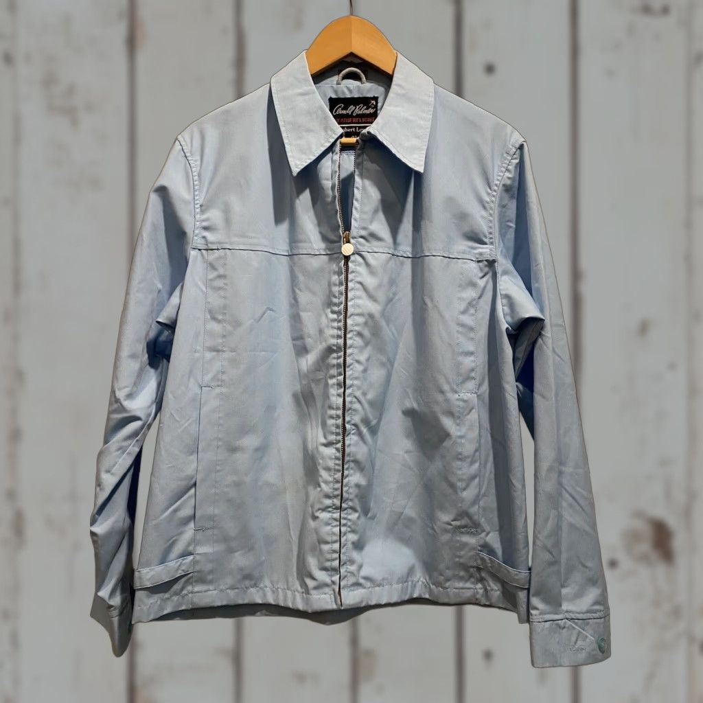 VINTAGE Arnold Palmer Jacket Mens L Windbreaker Bomber Golf Zip Up Casual VGC