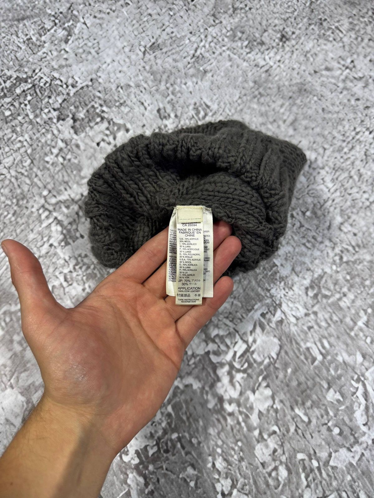 Diesel Vintage Diesel Wool Winter Hat OS Size ONE SIZE - 3 Thumbnail