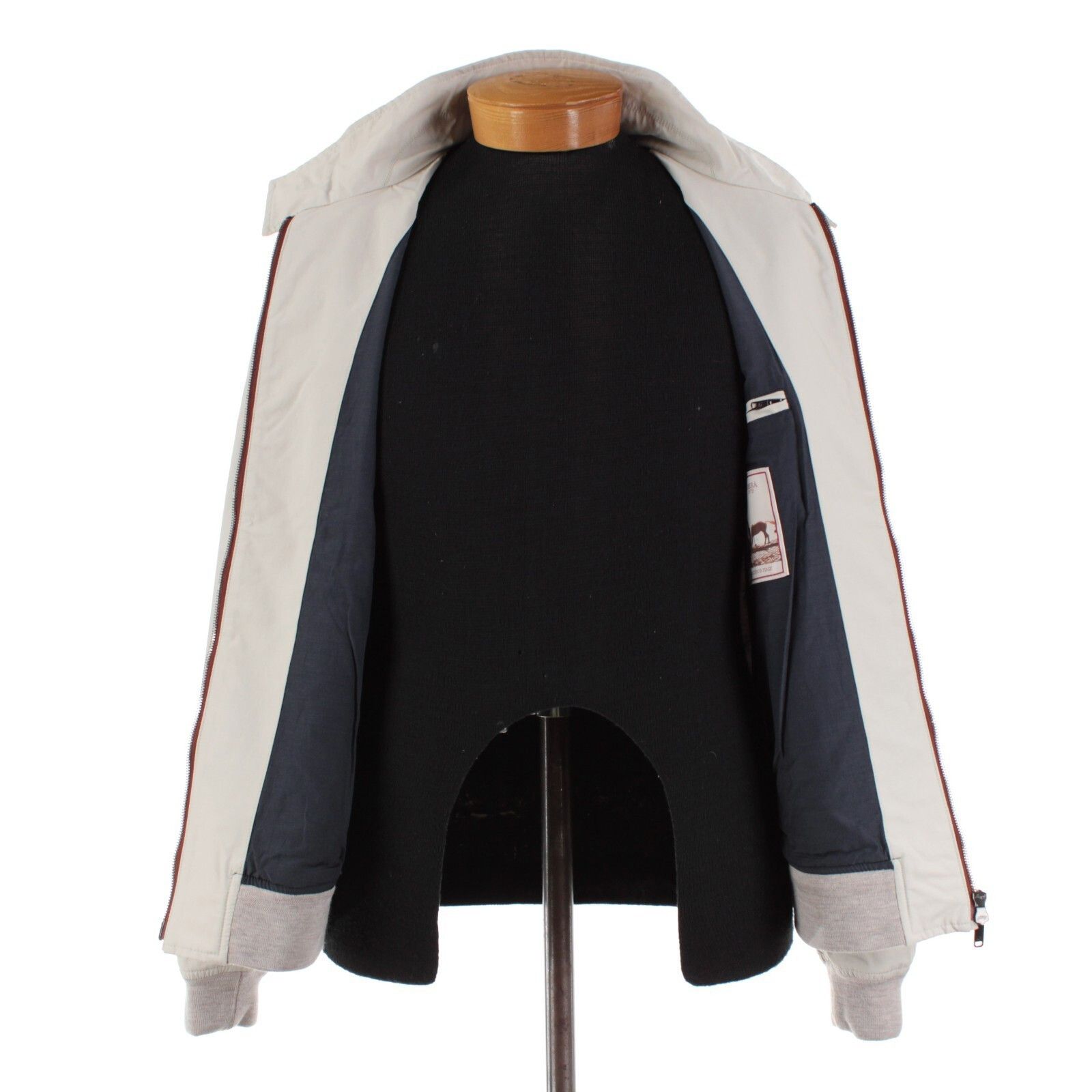 Luciano Barbera Luciano Barbera Jacket Size M US In Beige Cotton Blend Size US M / EU 48-50 / 2 - 8 Thumbnail