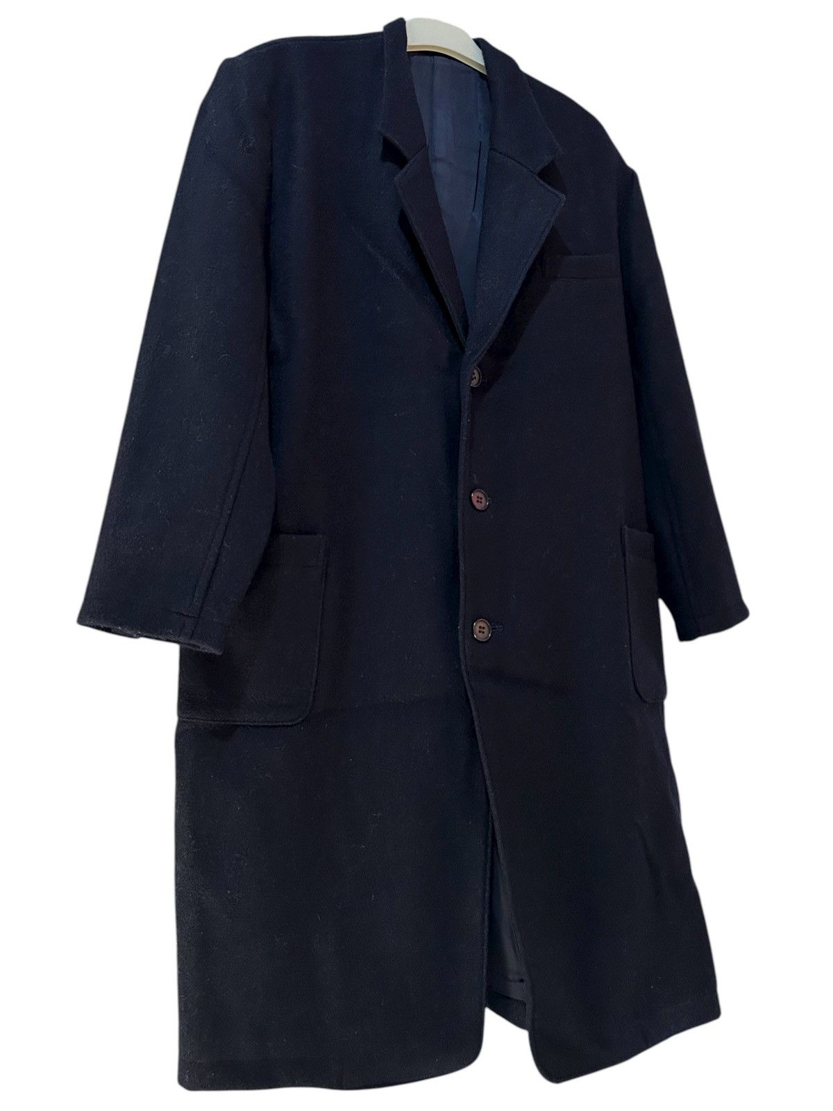 Yohji Yamamoto Y's Yohji Yamamoto Wool Long Coat - dmc Size US L / EU 52-54 / 3 - 2 Thumbnail
