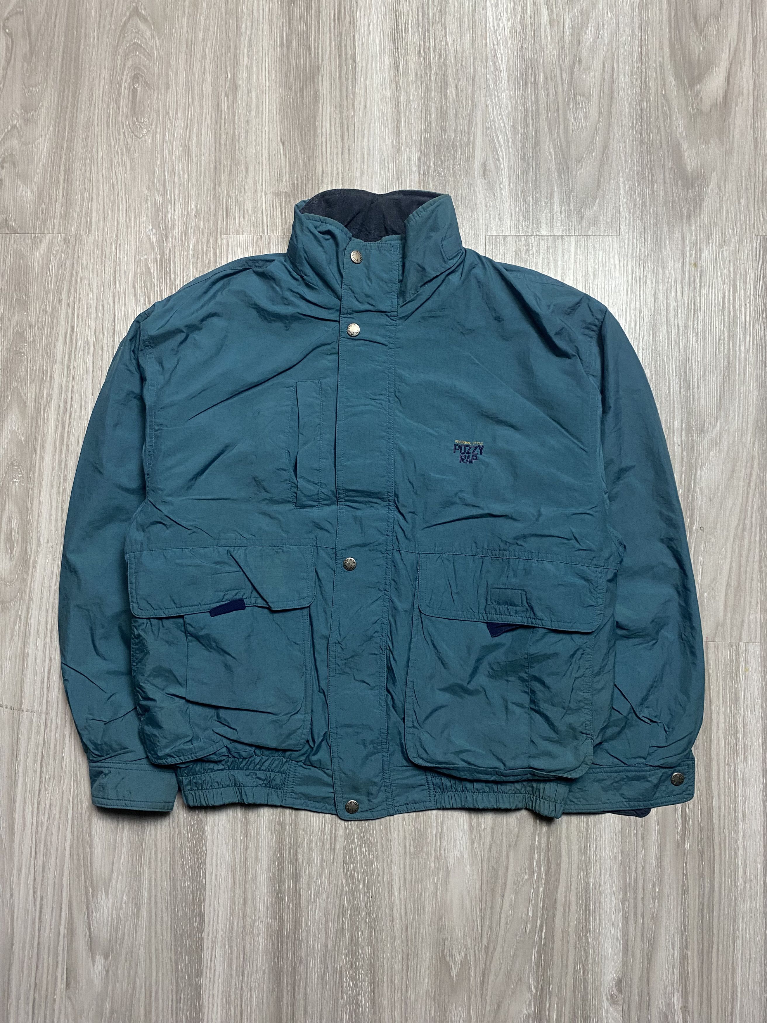 Archival Clothing Vintage Pozzy Rap Japan Light Nylon Jacket | Grailed