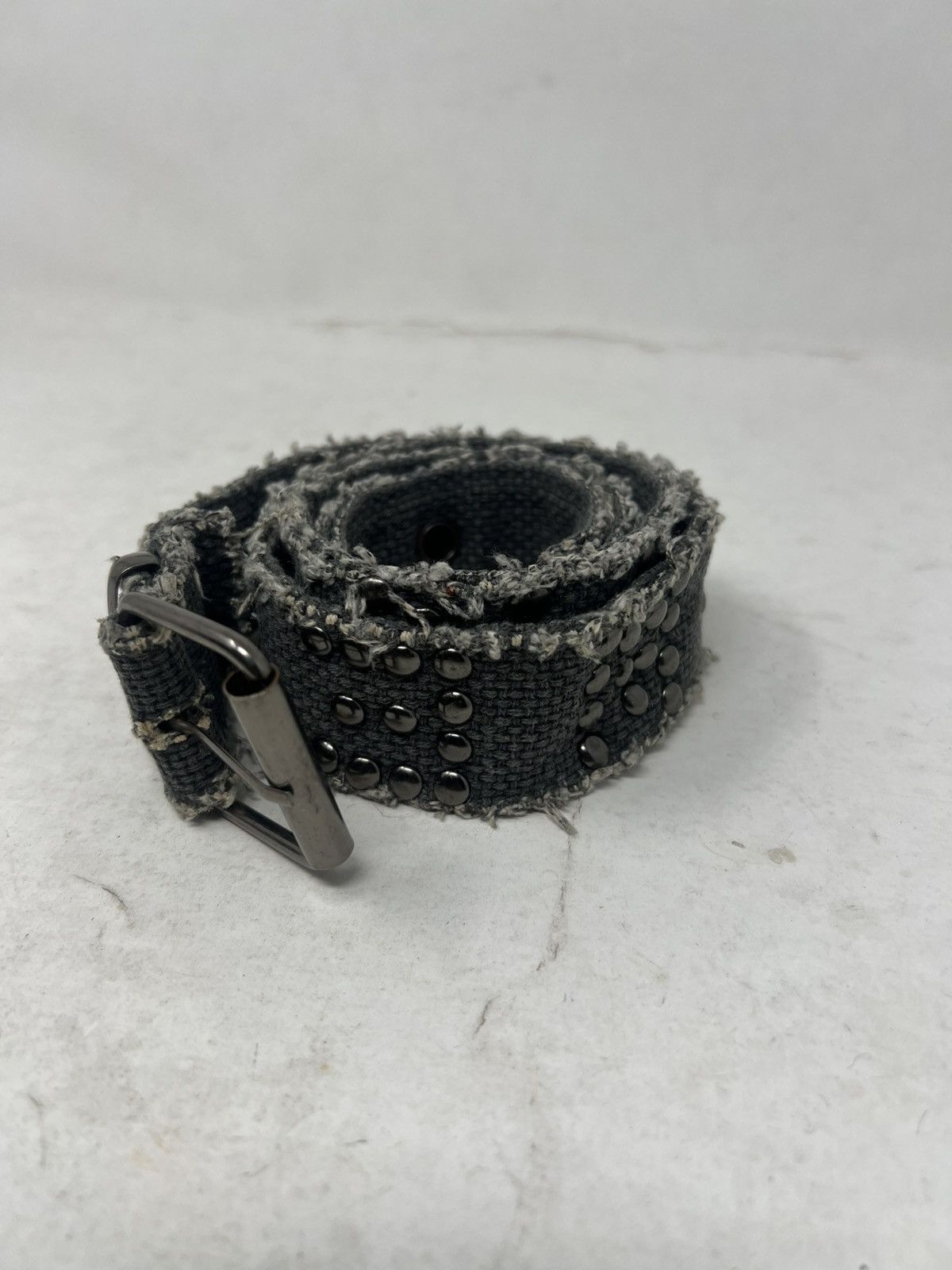 KMRii Kmrii Style Distressed Studded Belt Size ONE SIZE - 2 Thumbnail
