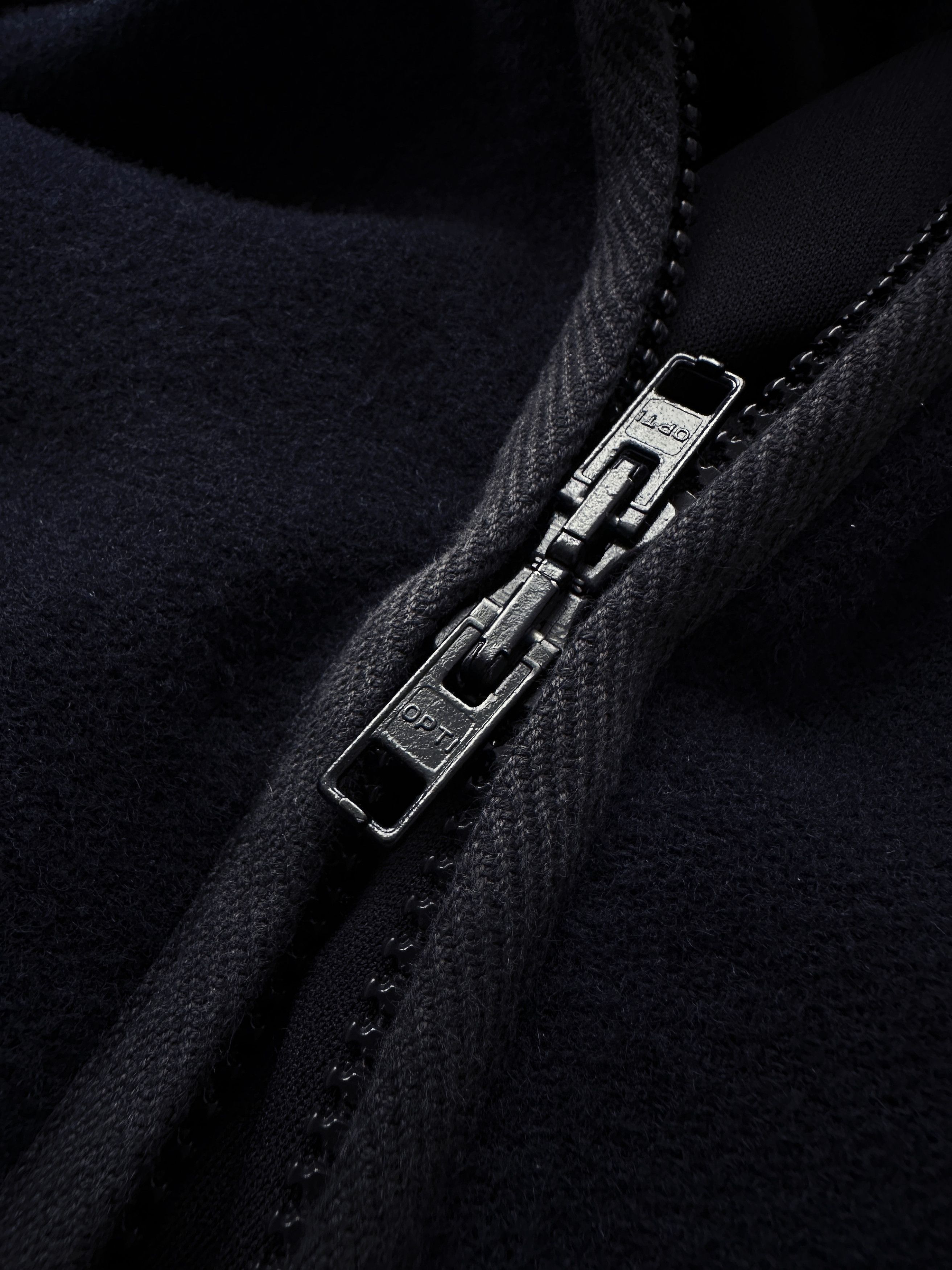 Emporio Armani Emporio Armani Vintage navy wool hoodie Size US XL / EU 56 / 4 - 10 Thumbnail