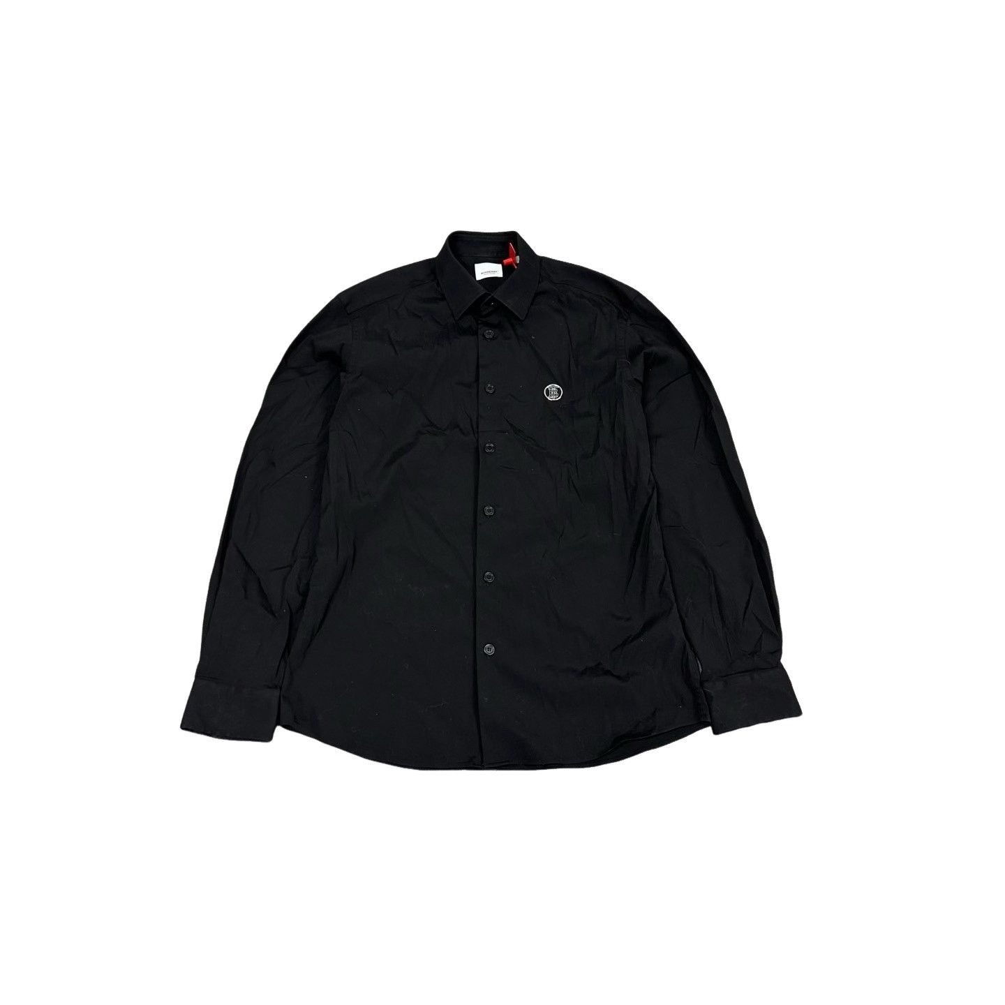 Burberry Burberry TB Logo Stretch Cotton Shirt Size M Size US M / EU 48-50 / 2 - 1 Thumbnail