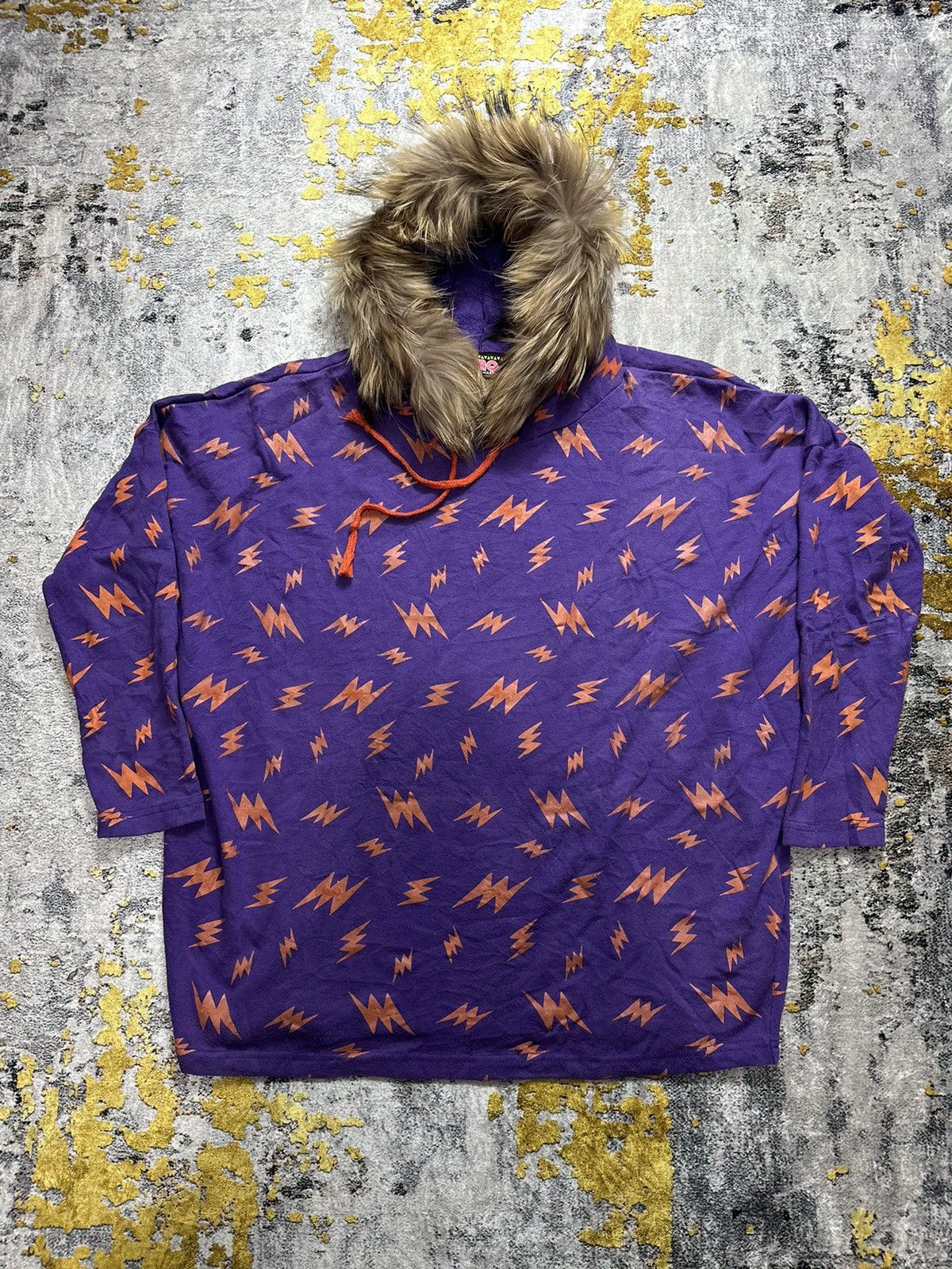 If Six Was Nine × Japanese Brand × Le Grande Bleu (L.G.B.) BIG SIZE JAPANESE MARPLEQ FUR HOODIE IFSIXWASNINE LGB STYLE Size XXL / US 16-18 / IT 52-54 - 1 Thumbnail