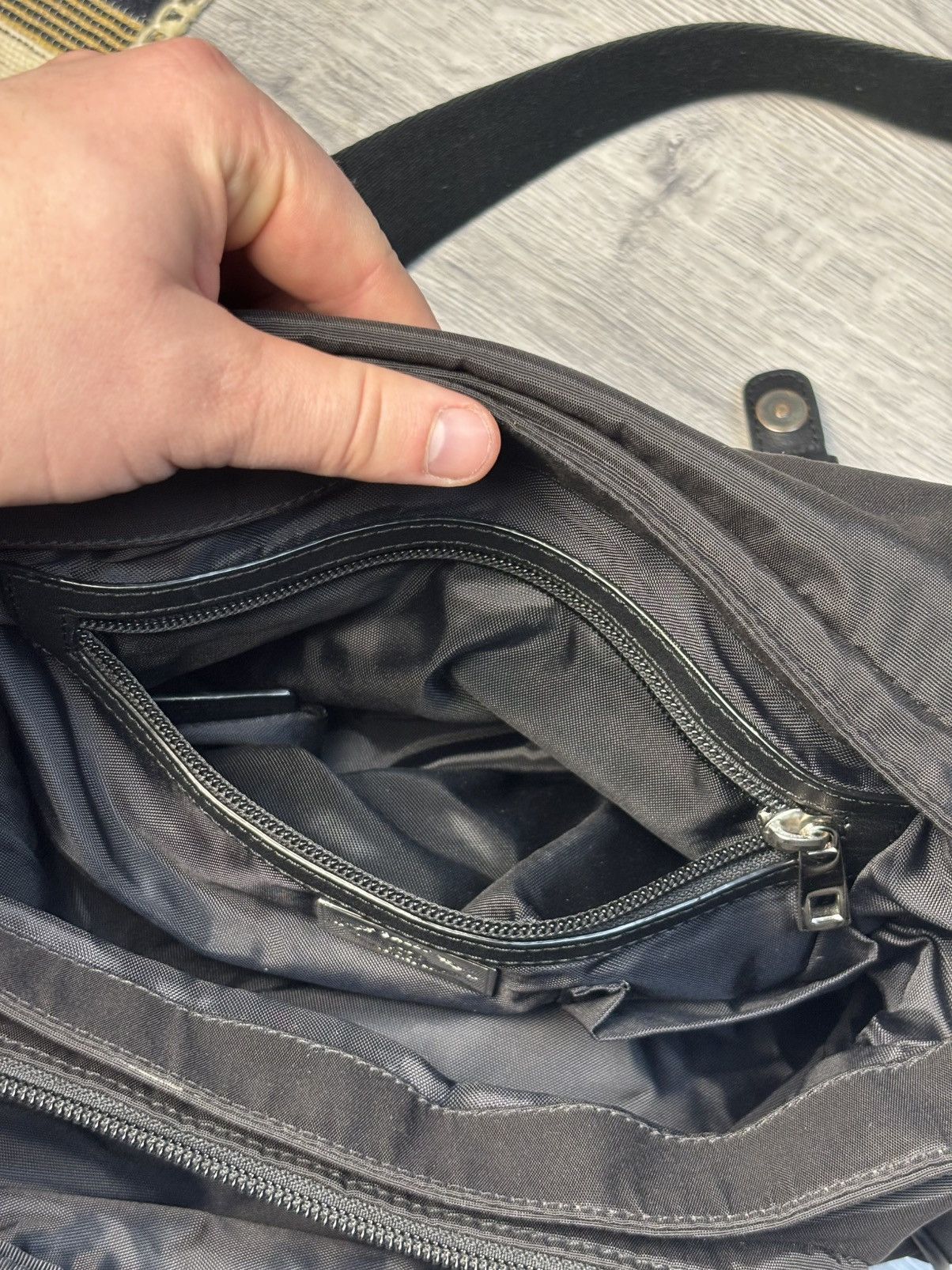 Bally Bally Luxury nylon leather shoulder bag black Size ONE SIZE - 18 Thumbnail