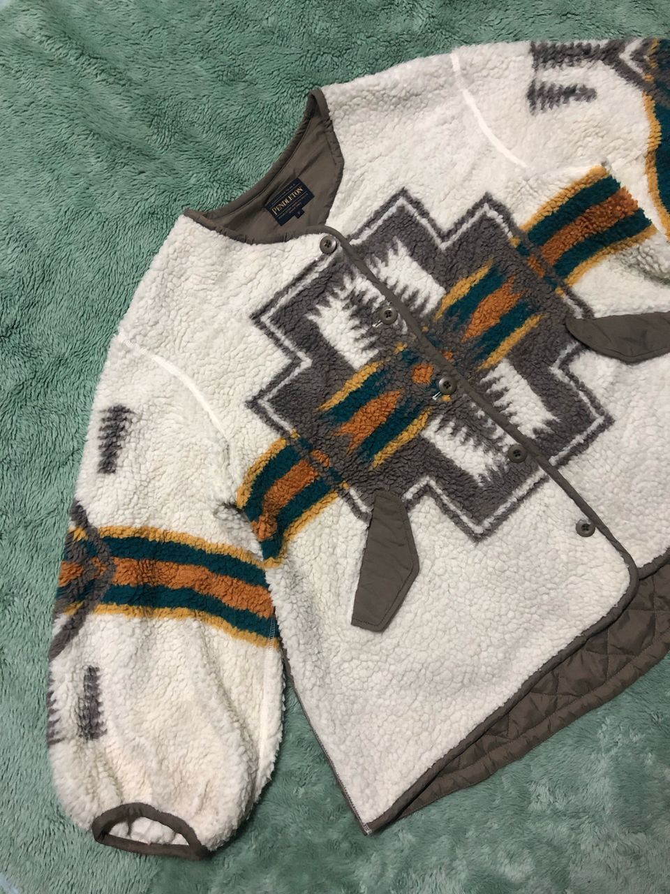 Native × Pendleton PENDLETON x CAROLINA GLASER BOA QUILTED BLOUSON Size ONE SIZE - 7 Thumbnail