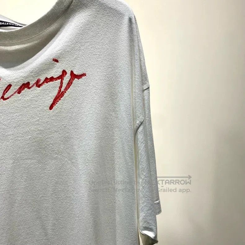 Balenciaga Balenciaga Script Logo Short Sleeve Top. Size US S / EU 44-46 / 1 - 5 Thumbnail