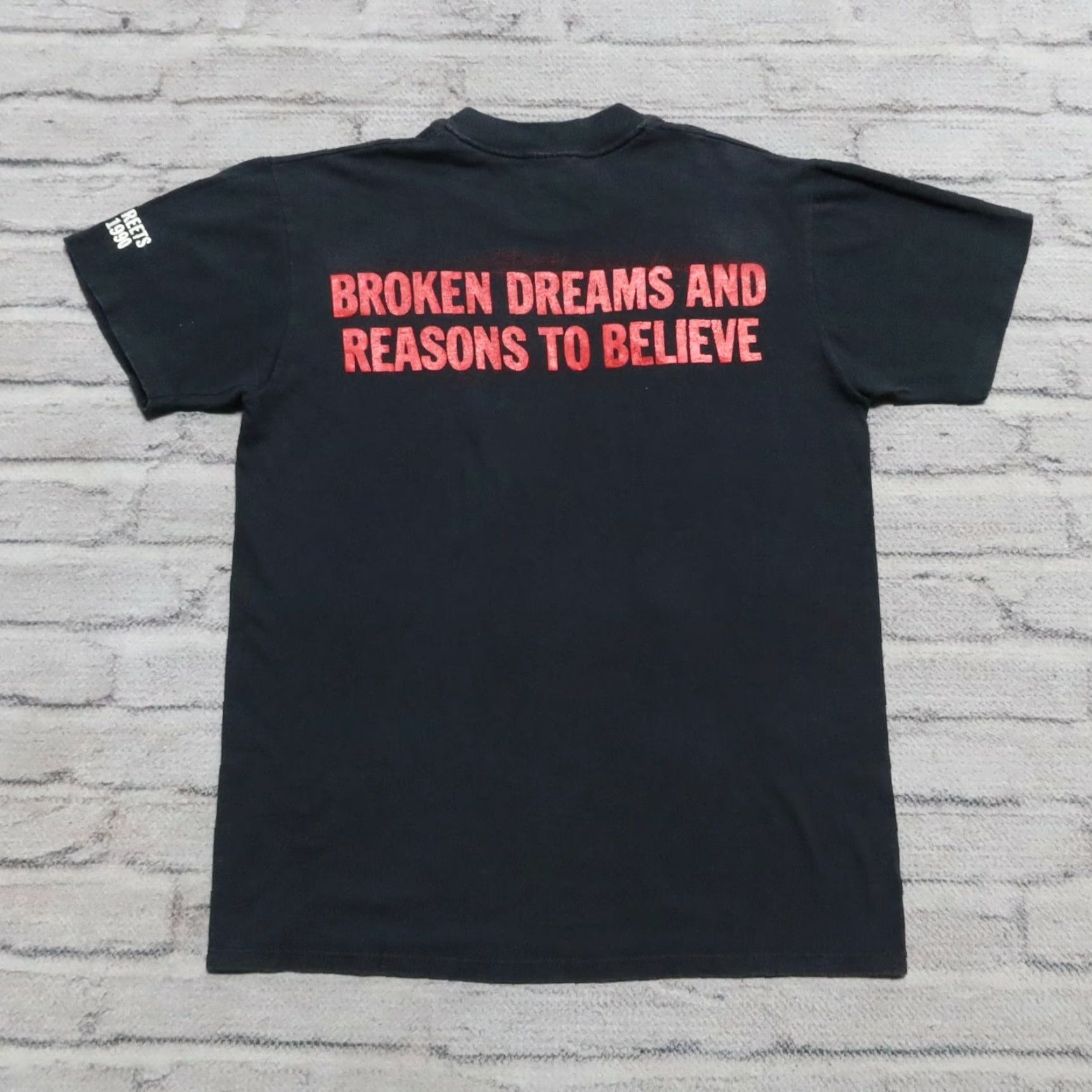 Reason Vintage Bruce Springsteen Shirt M Black - Broken Dreams and Reasons to Believe Shirt, Mens, Tour Band Size US M / EU 48-50 / 2 - 2 Thumbnail