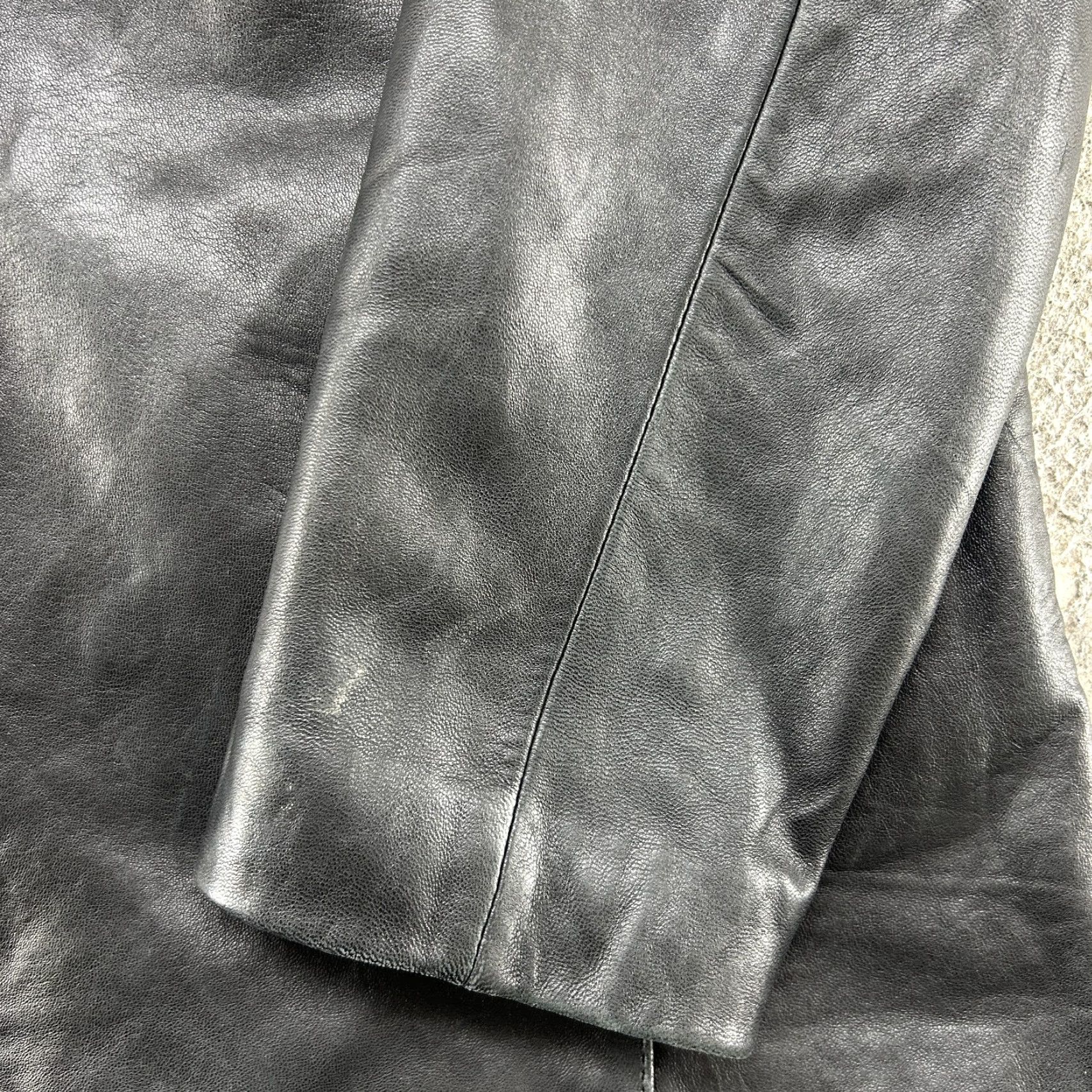 Vintage Wilsons Leather Jacket Womens M Black Pelle Studio Quilted Lined Thinsulate Size M / US 6-8 / IT 42-44 - 3 Thumbnail
