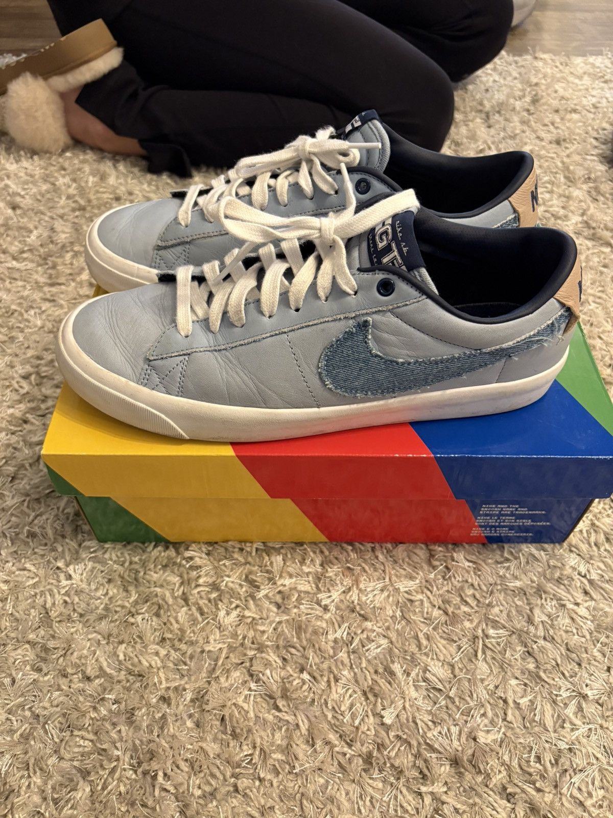 Nike SB Zoom Blazer Low Pro GT PRM Size US 11 / EU 44 - 3 Thumbnail