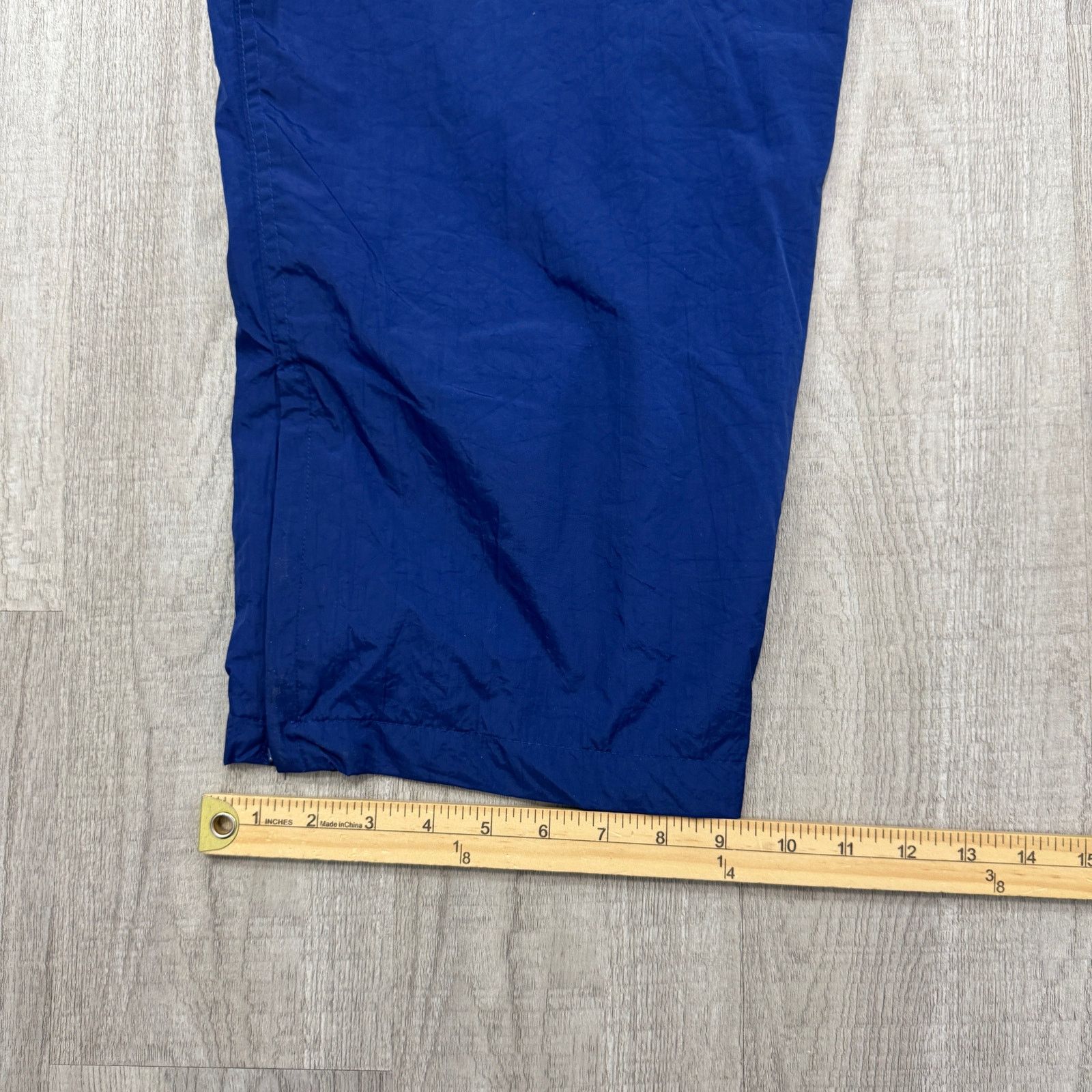 Vintage Vintage MTA Pro Windbreaker Track Pants Men's Large Blue Size US 34 / EU 50 - 9 Thumbnail
