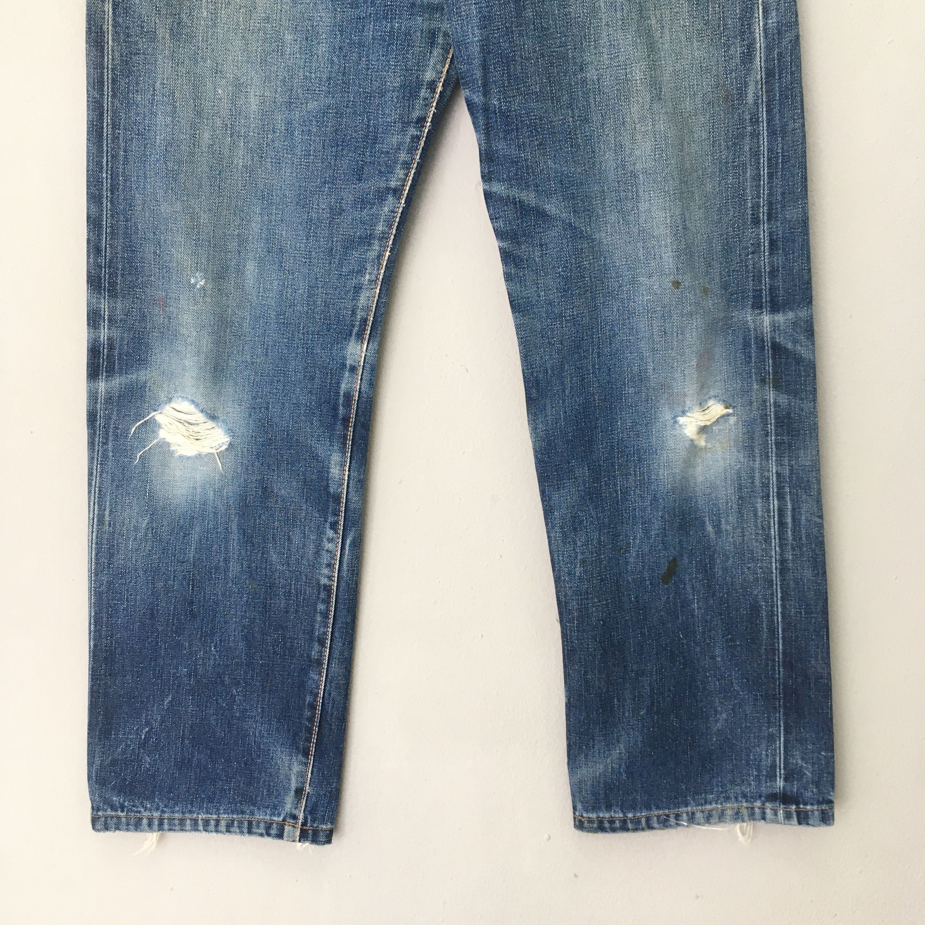 Edwin Size 27x27 Vintage 90s Edwin E Function Faded Jeans S1456 Size US 27 - 4 Thumbnail