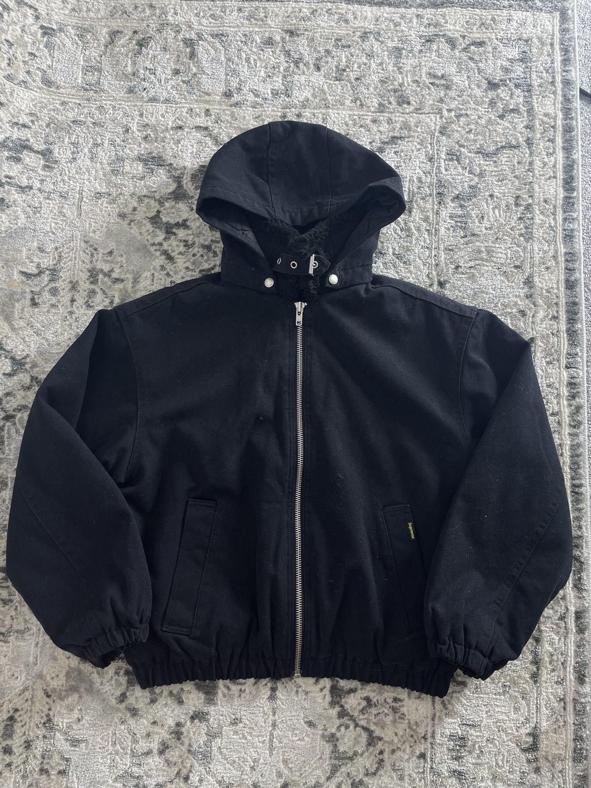 Supreme supereme fw25 codura workwear denim bomber Size US S / EU 44-46 / 1 - 1 Thumbnail