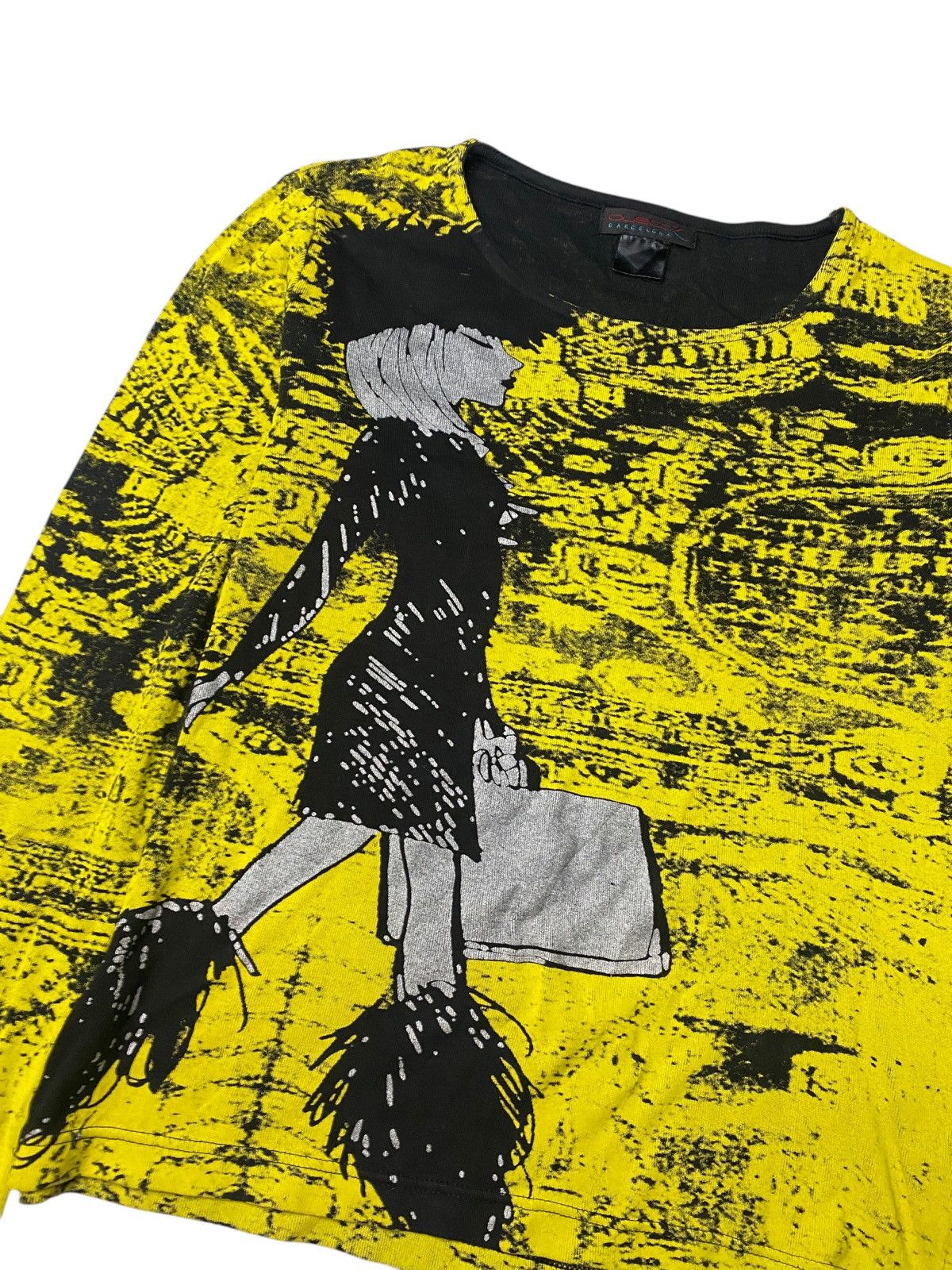 Hysteric Glamour 2000's Custo Barcelona Bohemian Modern Girl Longsleeve Size US S / EU 44-46 / 1 - 3 Thumbnail