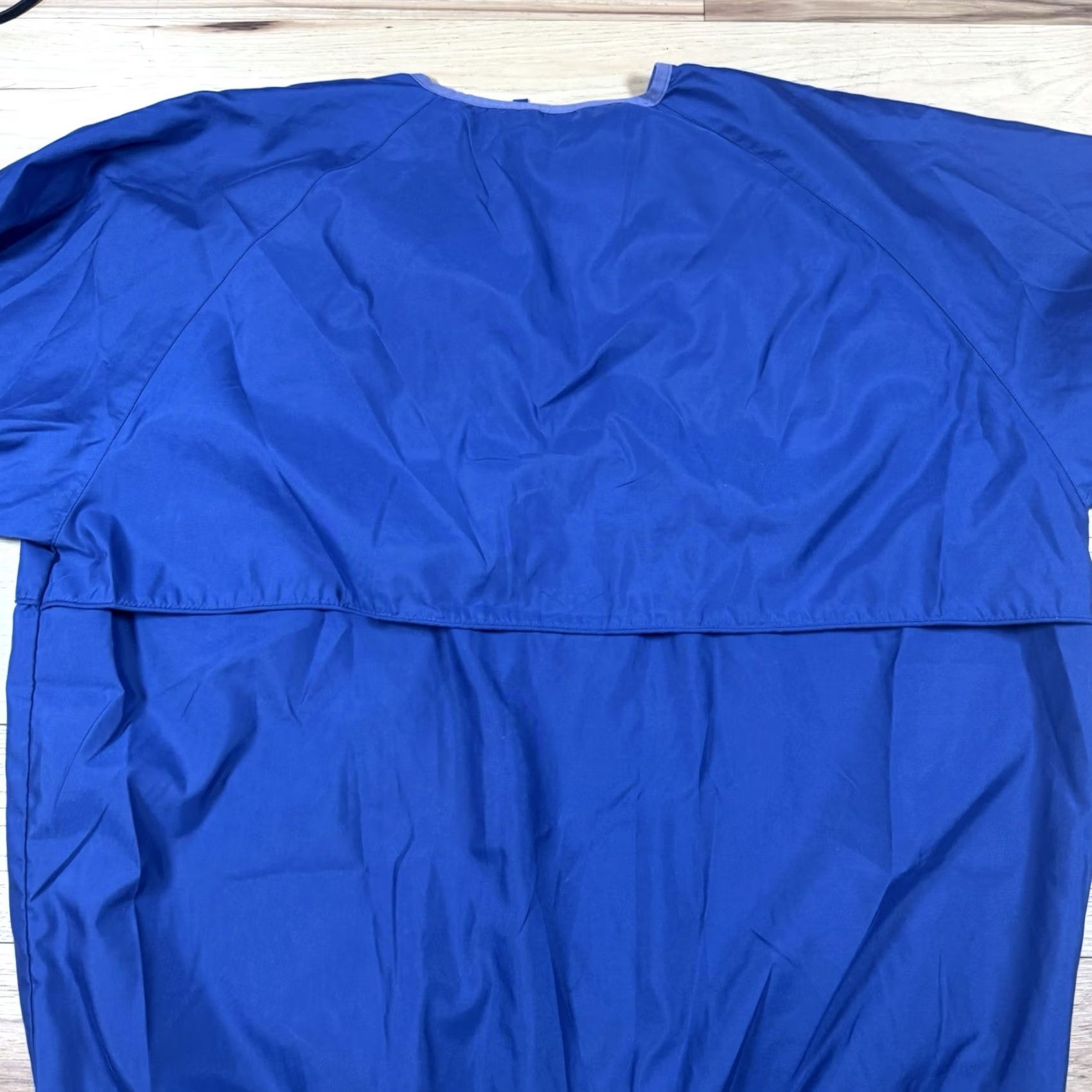 Vintage VINTAGE Majestic Baseball Jacket Windbreaker Pullover 1/4 Zip XL Mens Blue Nylon 100% Jacket/Activewear 90s Size US XL / EU 56 / 4 - 5 Thumbnail