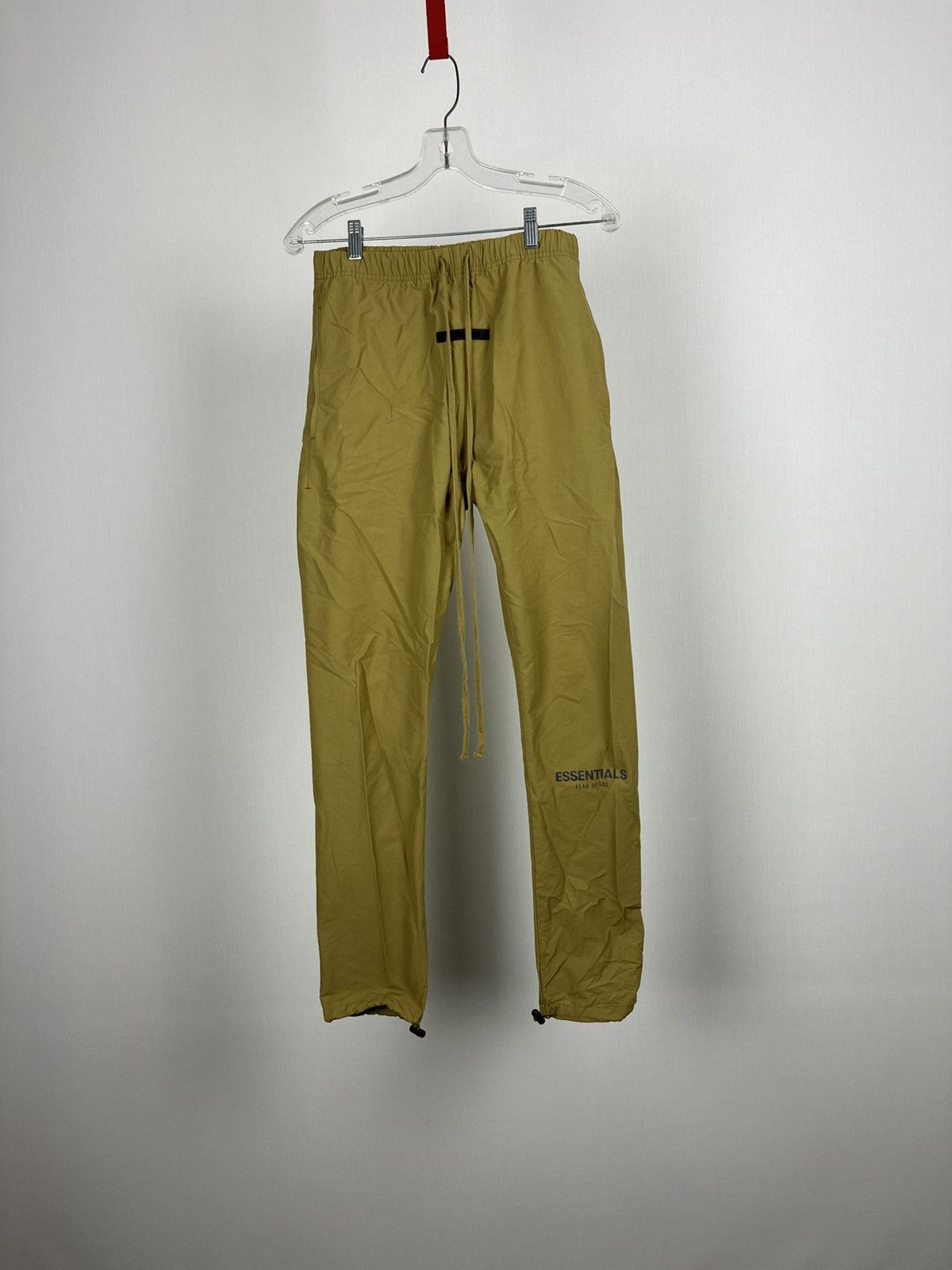 Fear of God FOG Essentials Nylon Track Pants Brown Size XS Size US 30 / EU 46 - 2 Thumbnail