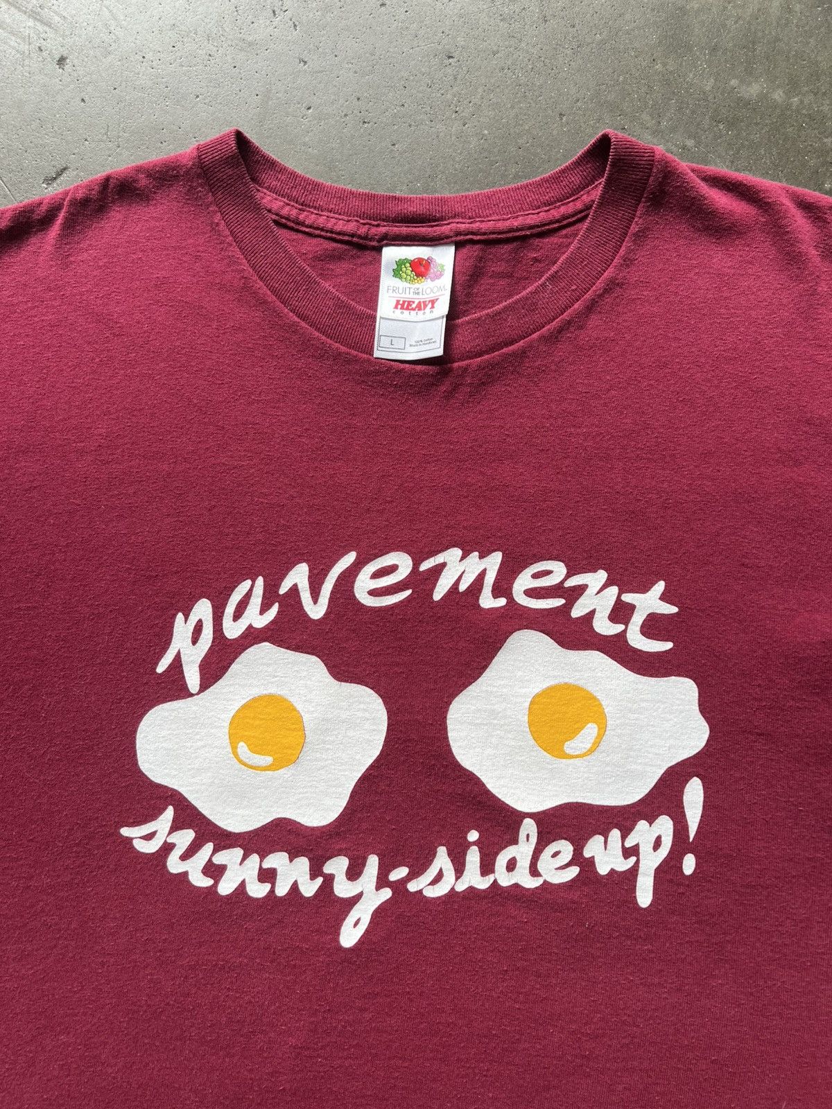 VTG ‘00s Pavement Sunny Side Up Band Tee Shirt Elliott Smith