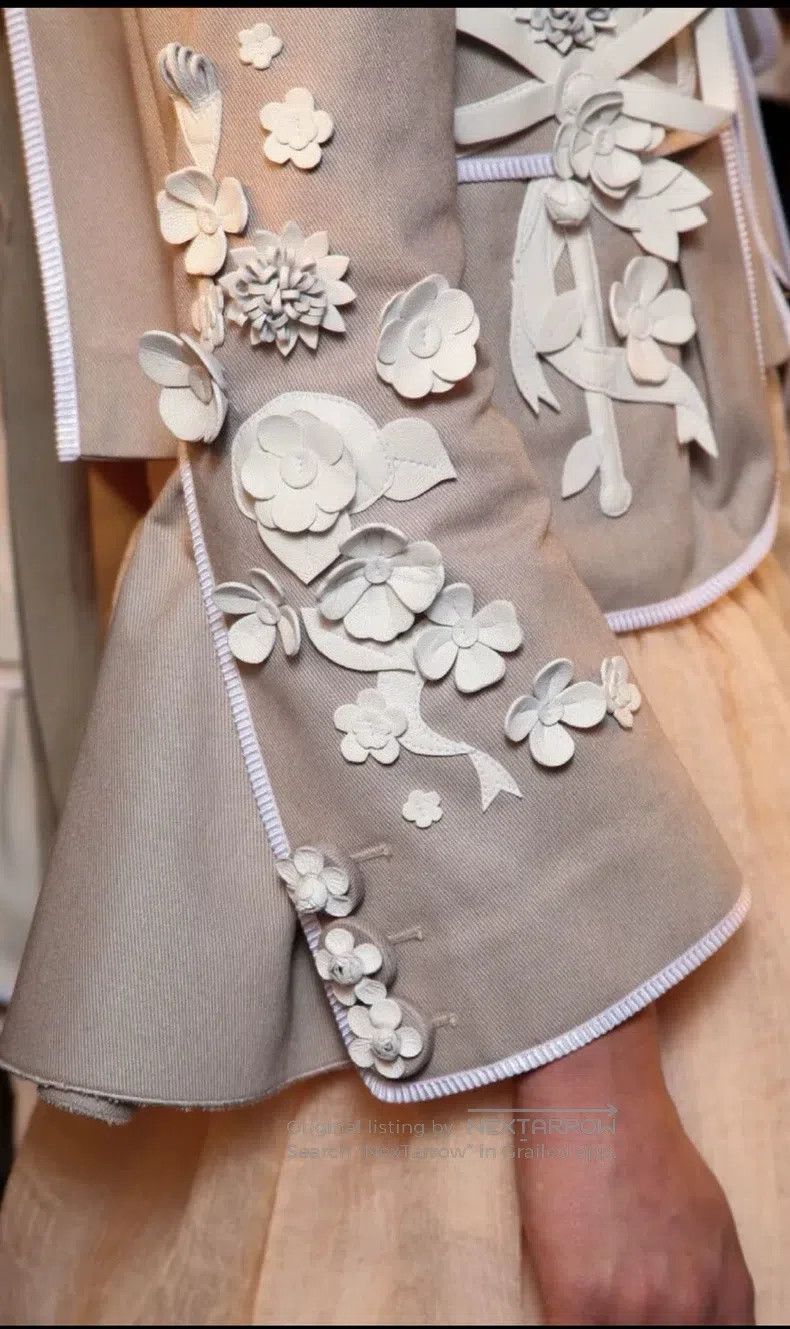 Fendi Fendi Showpiece 3D flower jacket Size XS / US 0-2 / IT 36-38 - 5 Thumbnail