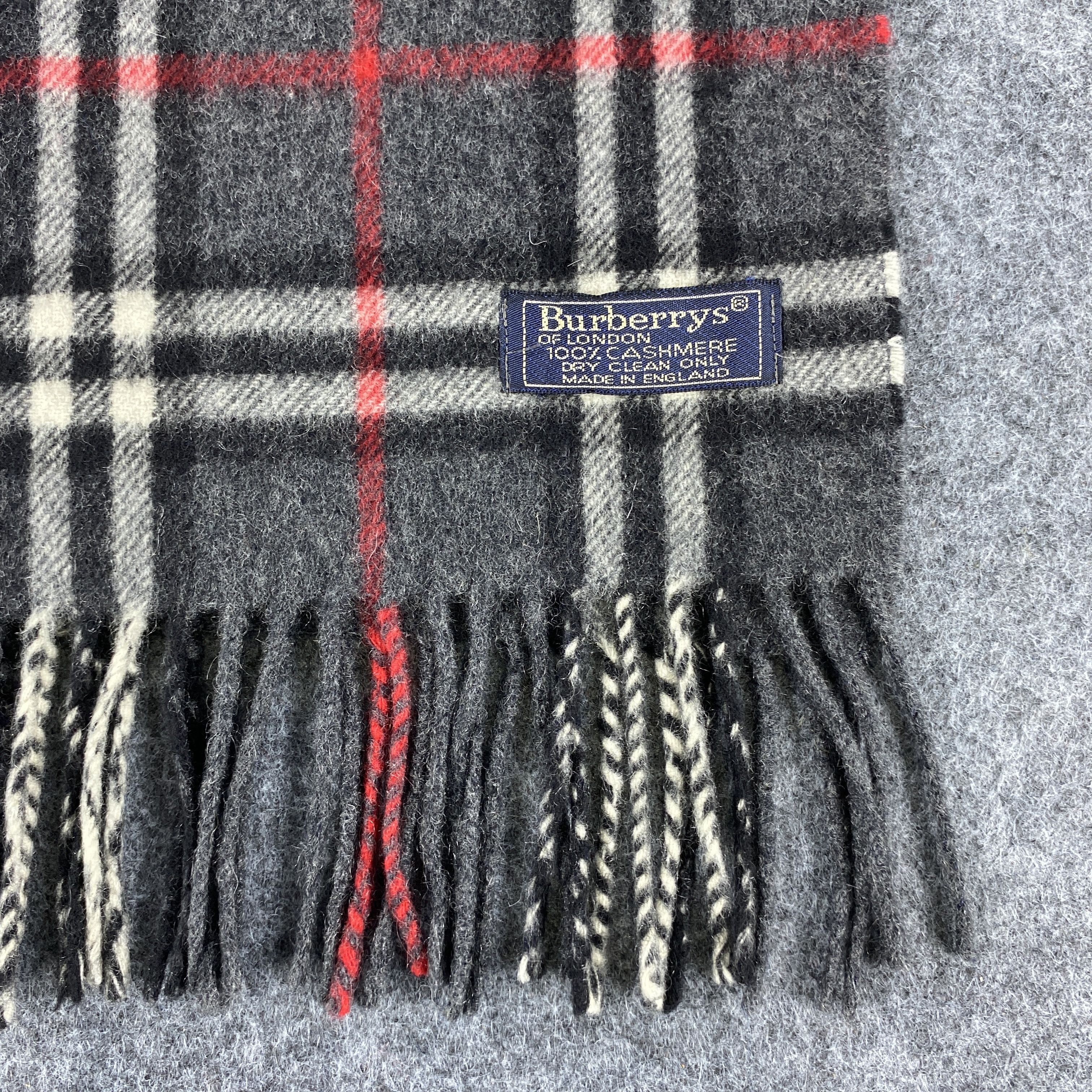 Burberry × Vintage GF10599 Burberry Scarf Neck Wear Muffler Size ONE SIZE - 2 Thumbnail