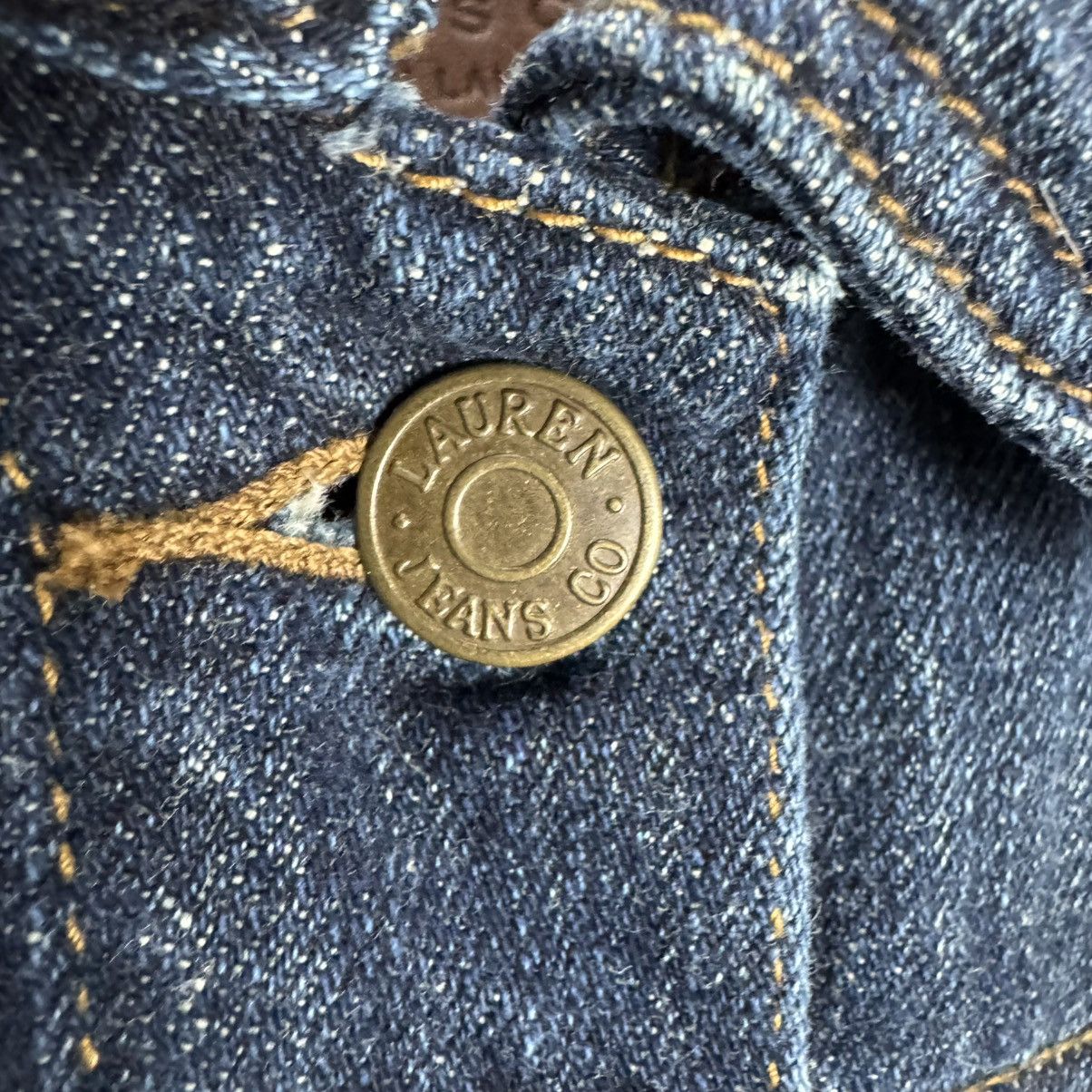 Lauren Ralph Lauren 🔥 LAUREN RL NATIVE DENIM CUSTOM JACKET Size L / US 10 / IT 46 - 15 Thumbnail