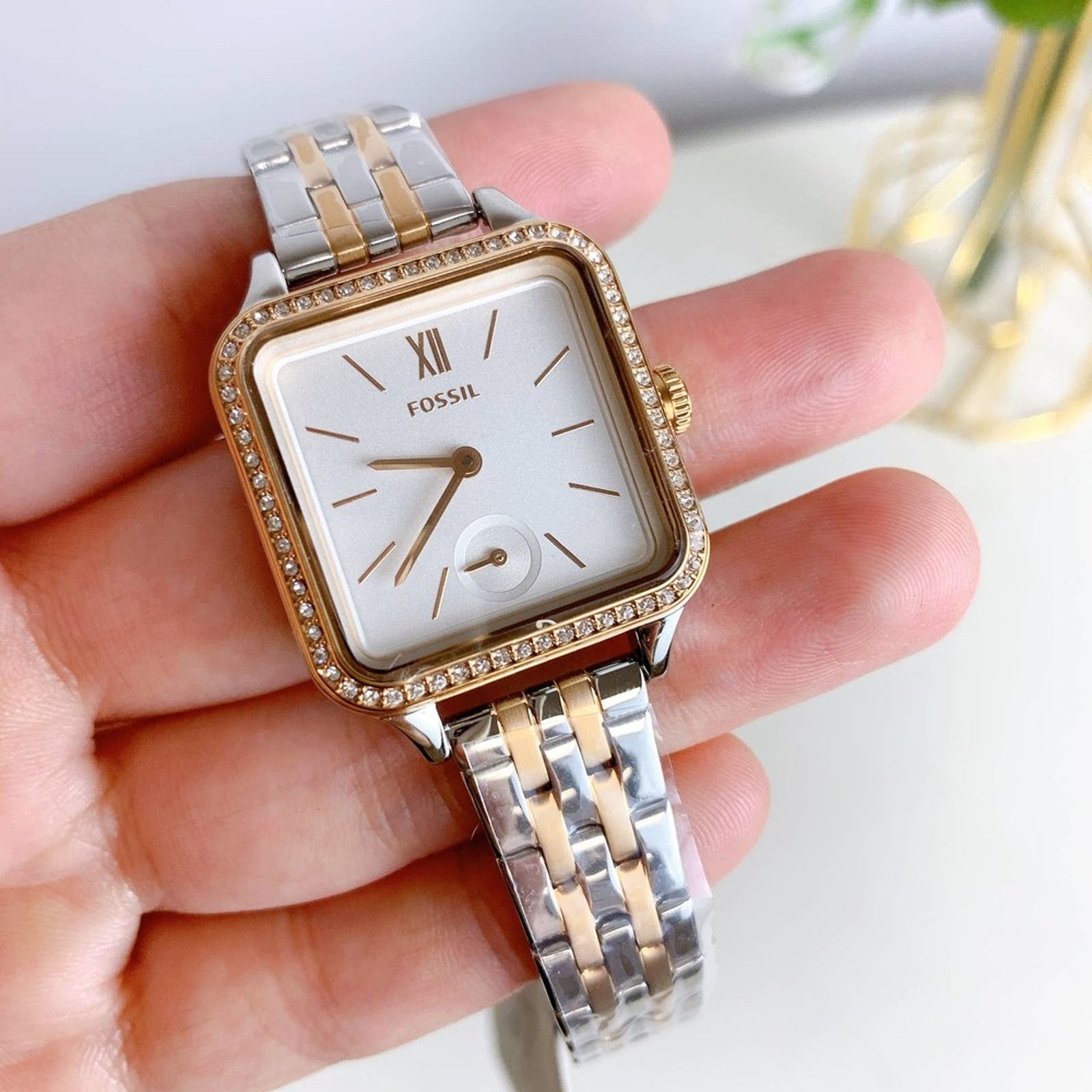 Fossil Fossil BQ3907 Colleen Two-Tone Stainless Steel Watch Size ONE SIZE - 2 Thumbnail