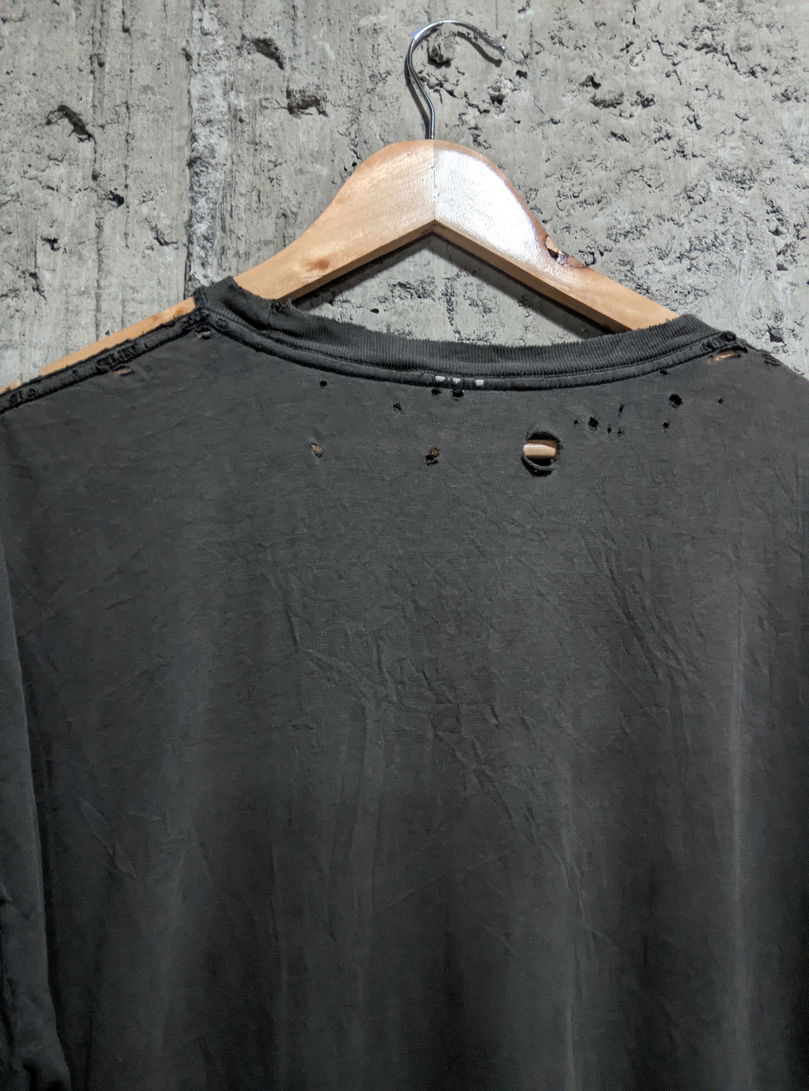 Vintage Vintage 90s destroyed thrashed faded blank erd Size US XL / EU 56 / 4 - 16 Thumbnail