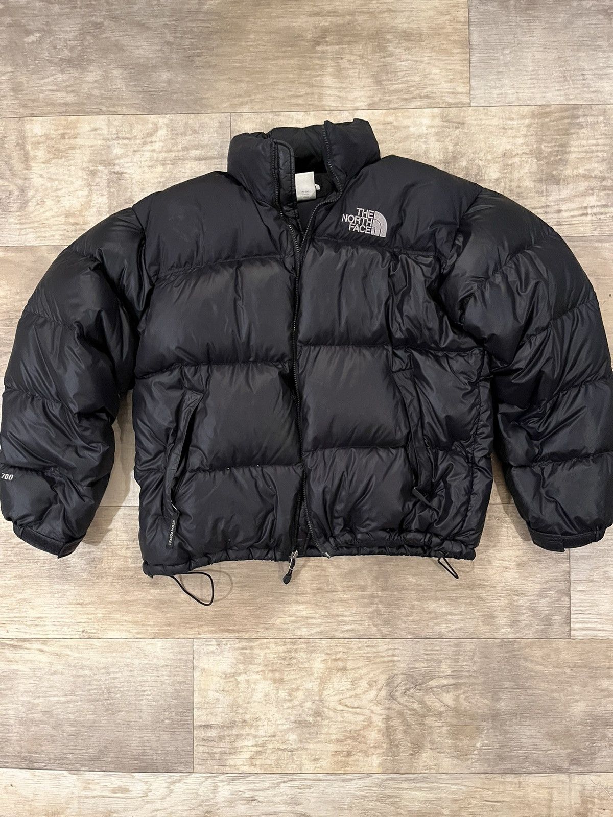 image of Outdoor Life x The North Face Tnf 1996 Retro Nuptse 700 Novelty in Black, Men's (Size XL)