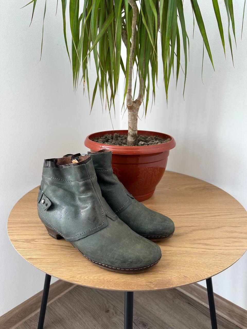 A.S.98 × Japanese Brand × Vintage Vintage A.S.98 Airstep Japanese Leather Green Zip Shoes Size US 6 / IT 36 - 8 Thumbnail