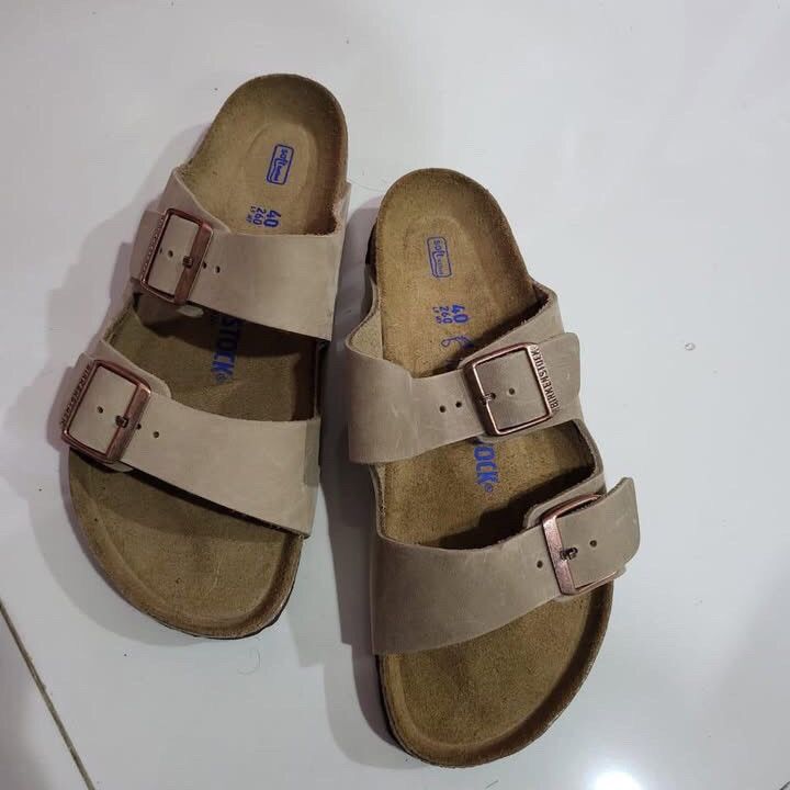 Birkenstock Birkenstock Arizona Suede Light beige Size 40 eur 26 cm new Size US 6.5 / EU 39-40 - 4 Thumbnail