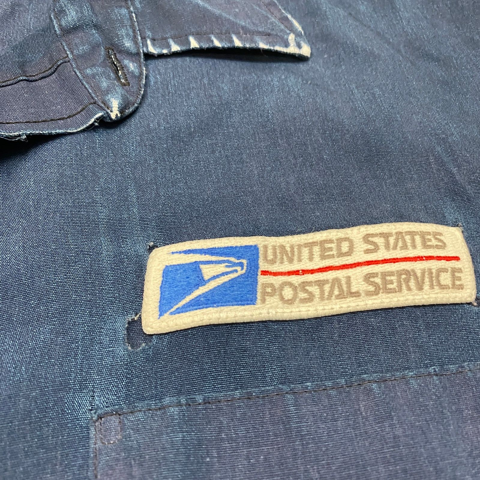 Anti Social Social Club Vintage USPS Mailman Uniform Button Up Shirt Men's XL Size US XL / EU 56 / 4 - 10 Thumbnail