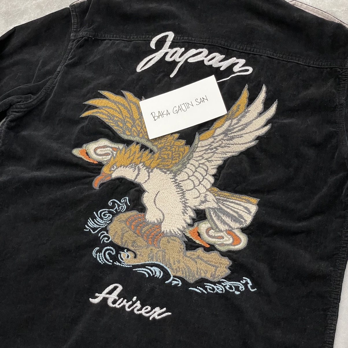 Avirex Avirex Sukajan Corduroy Button Jacket Rare Dragon Phoenix Size US L / EU 52-54 / 3 - 2 Thumbnail